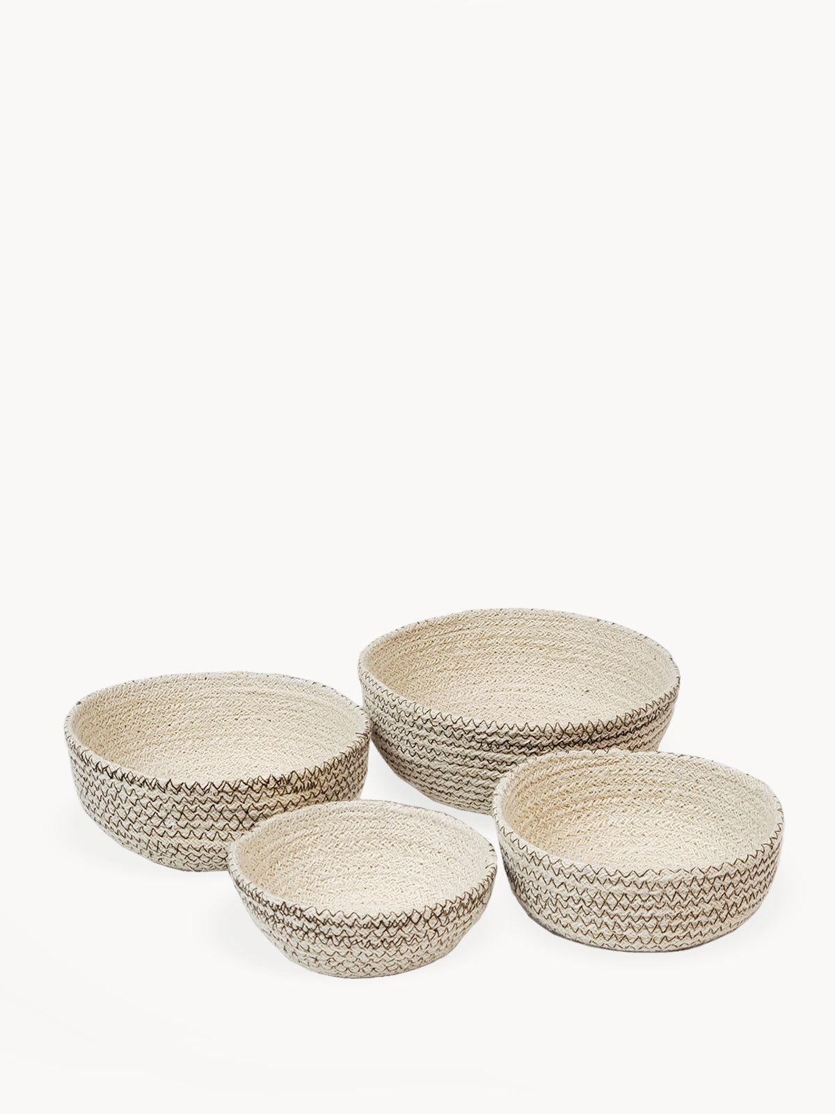 Amari Round Bowl - Brown (Set of 4)-0