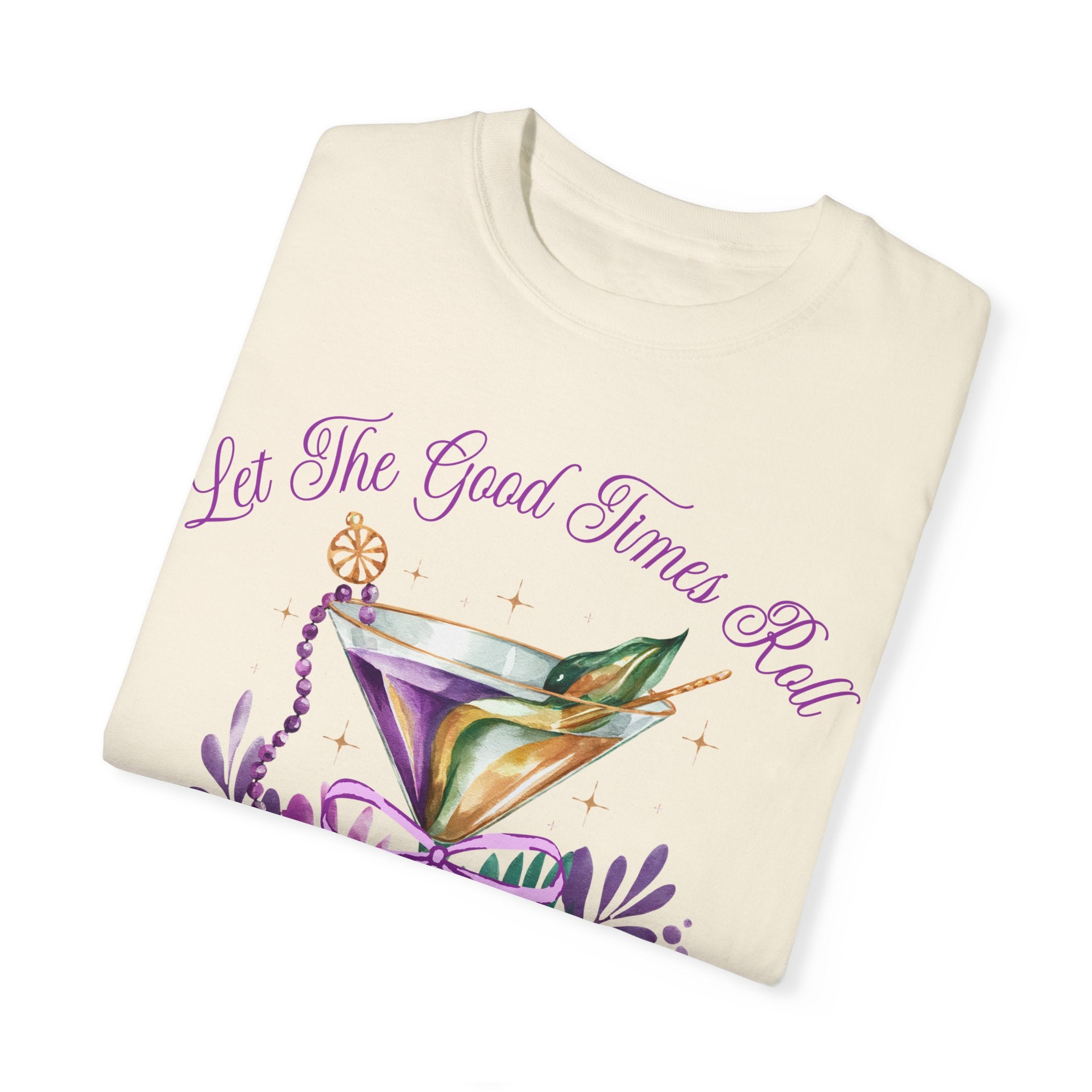 Let the Good Times Roll T-Shirt, Mardi Gras Tee, Fat Tuesday Women&