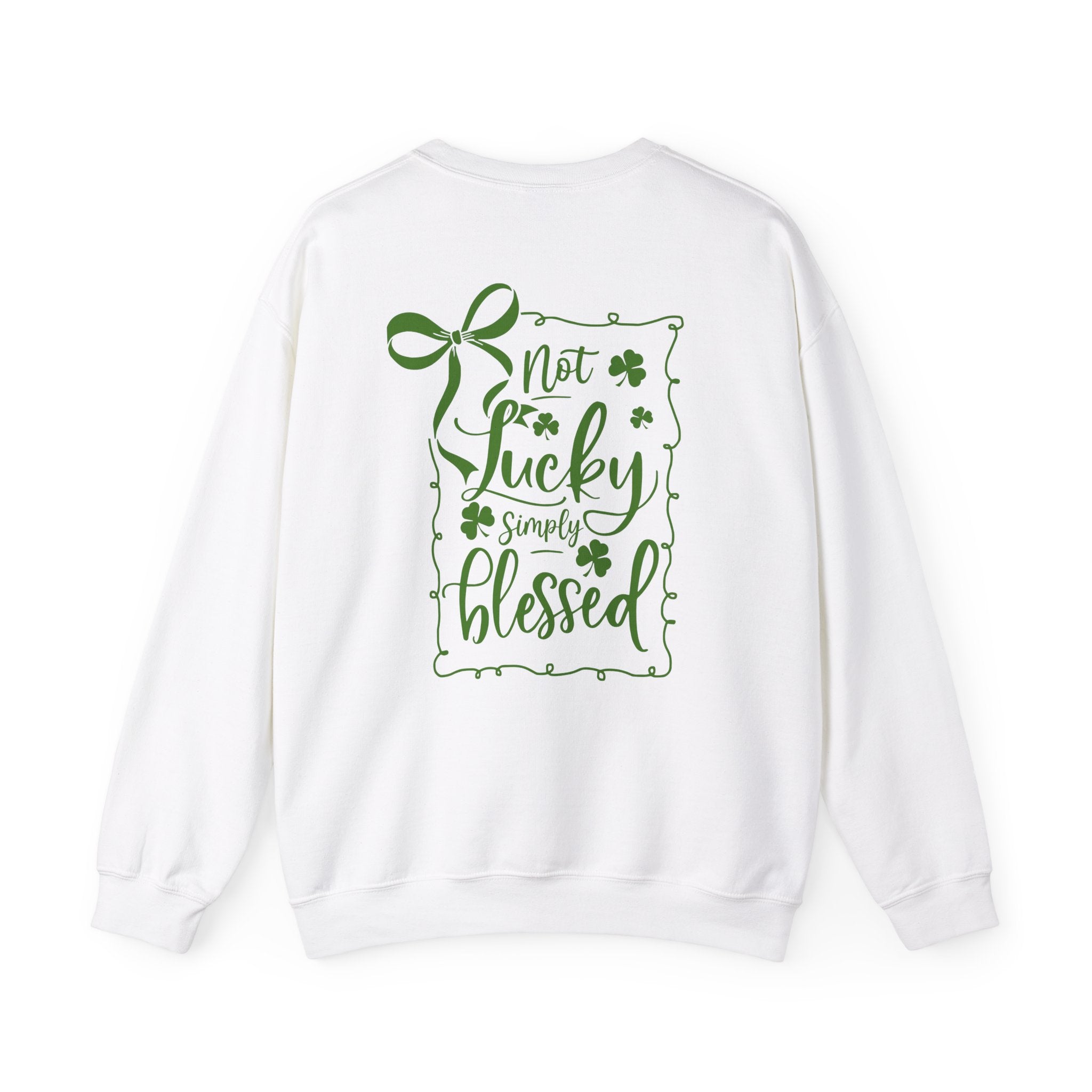 Lucky Bow Sweatshirt For St. Patty&
