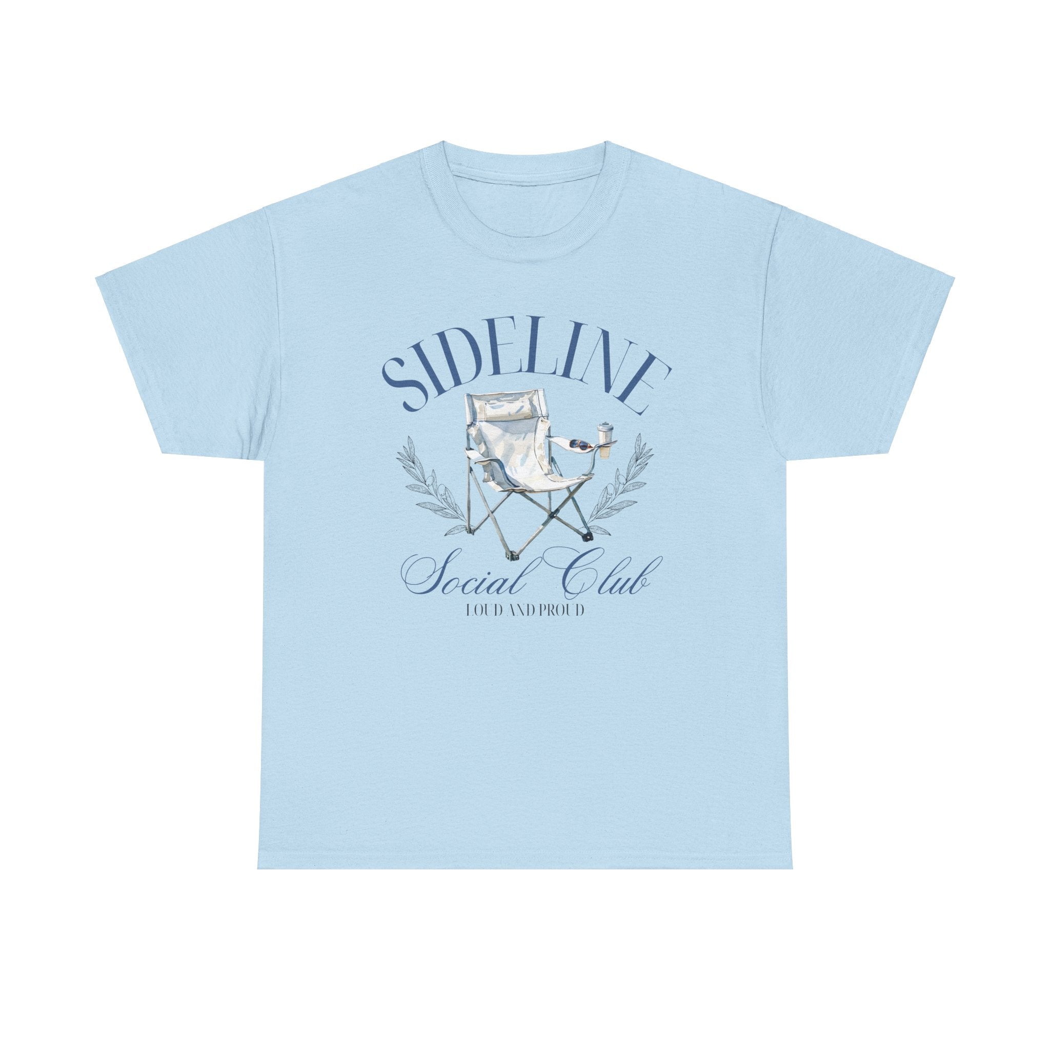 Sideline Social Club T-shirt, Sports Tee for Moms