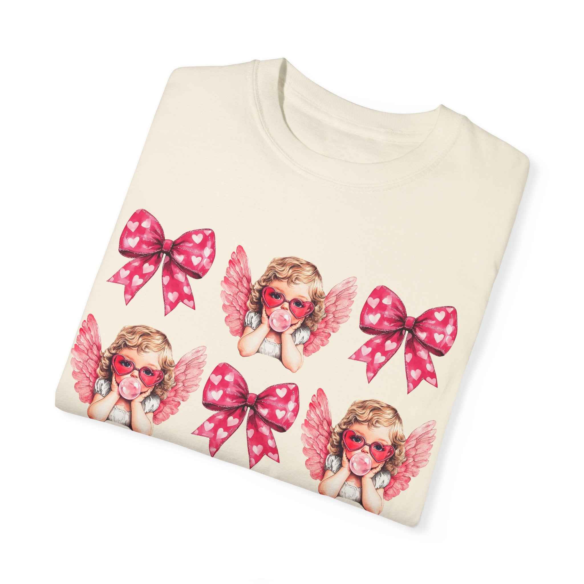 Cupid Coquette Bow T-Shirt, Valentine&