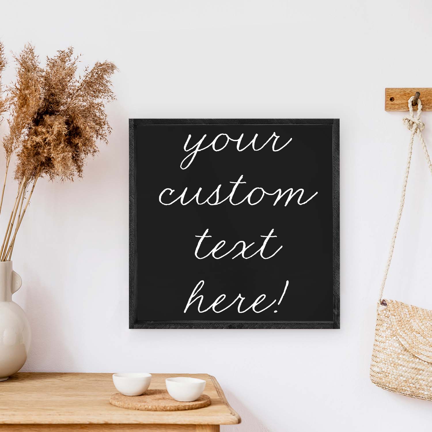 13x13" Custom Wood Sign-5
