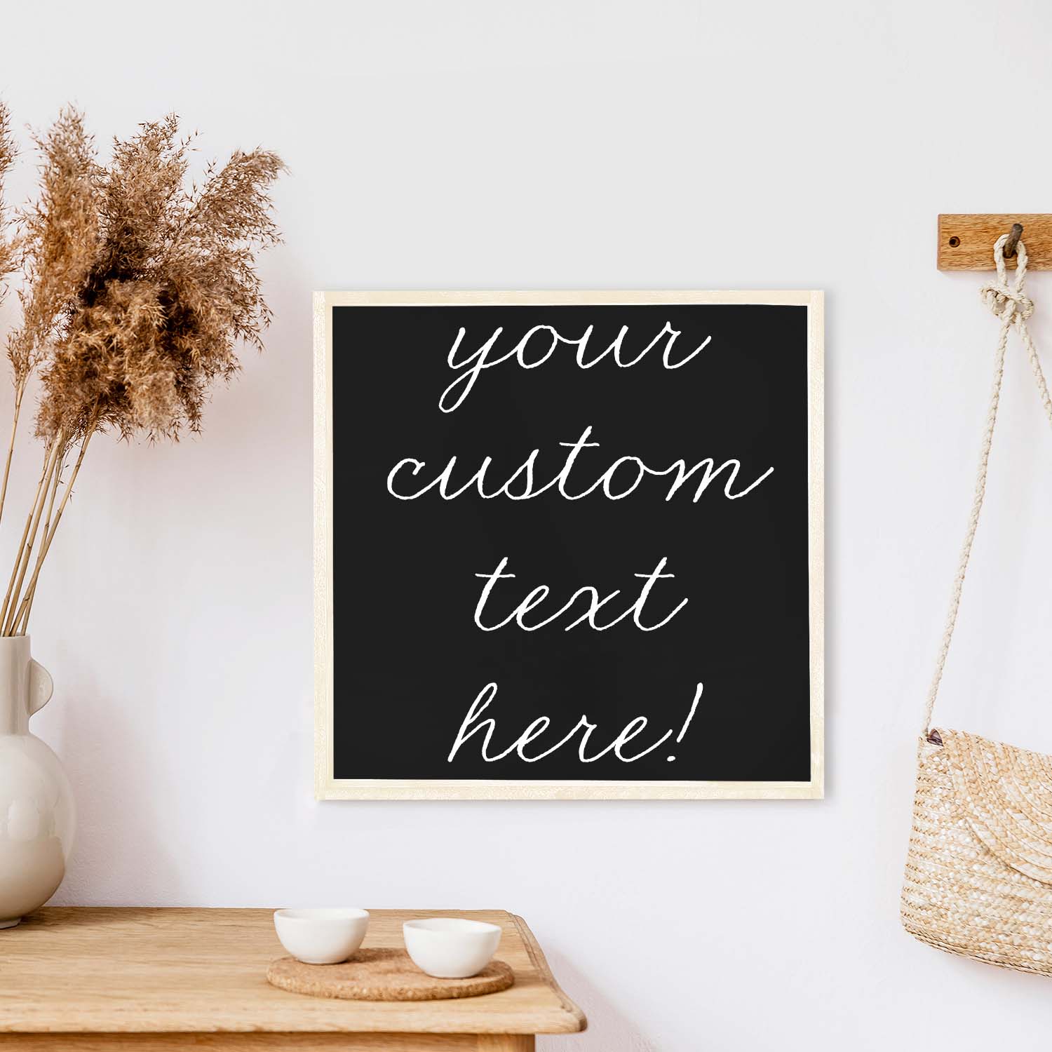 13x13" Custom Wood Sign-7