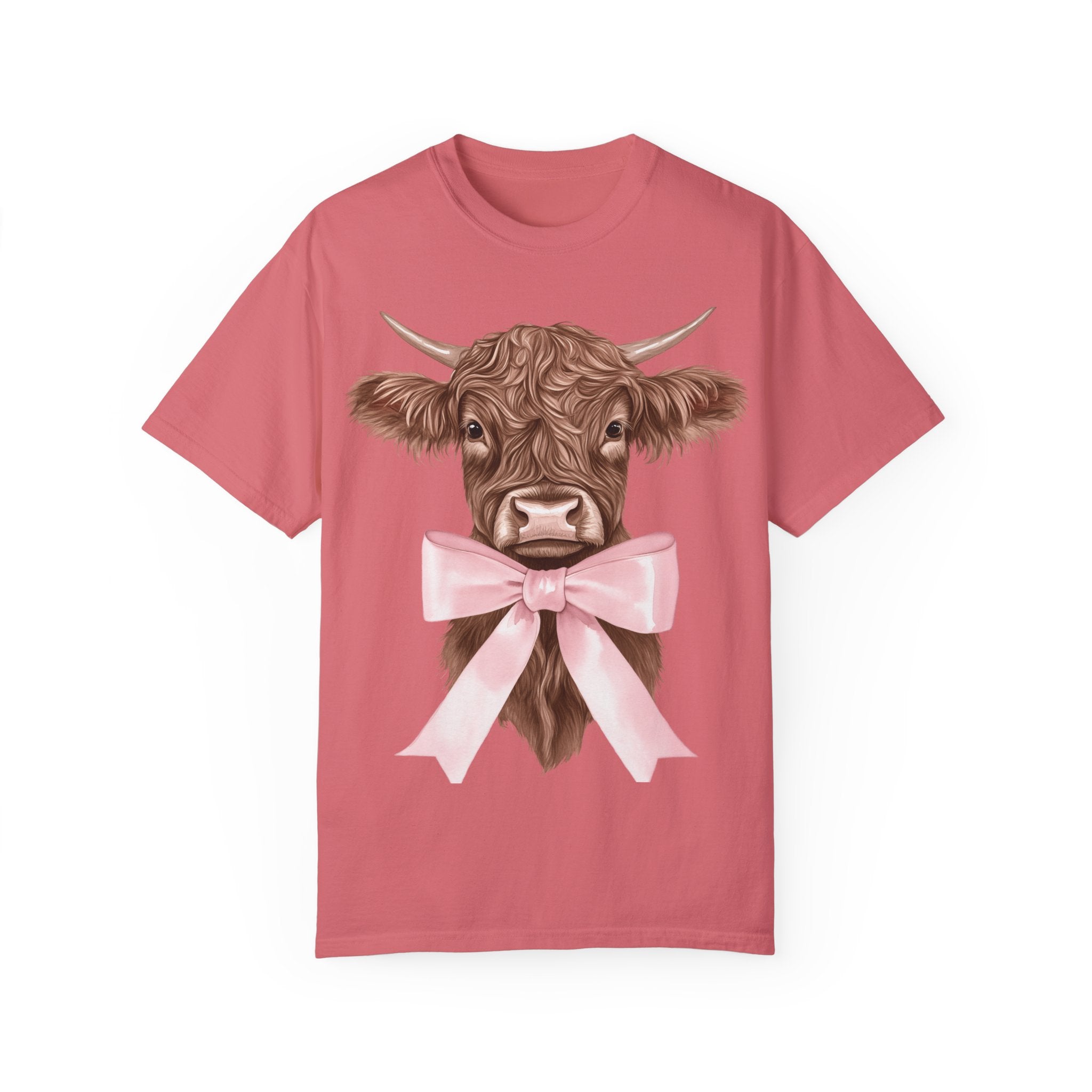 Coquette Cow with Pink Bow T-Shirt