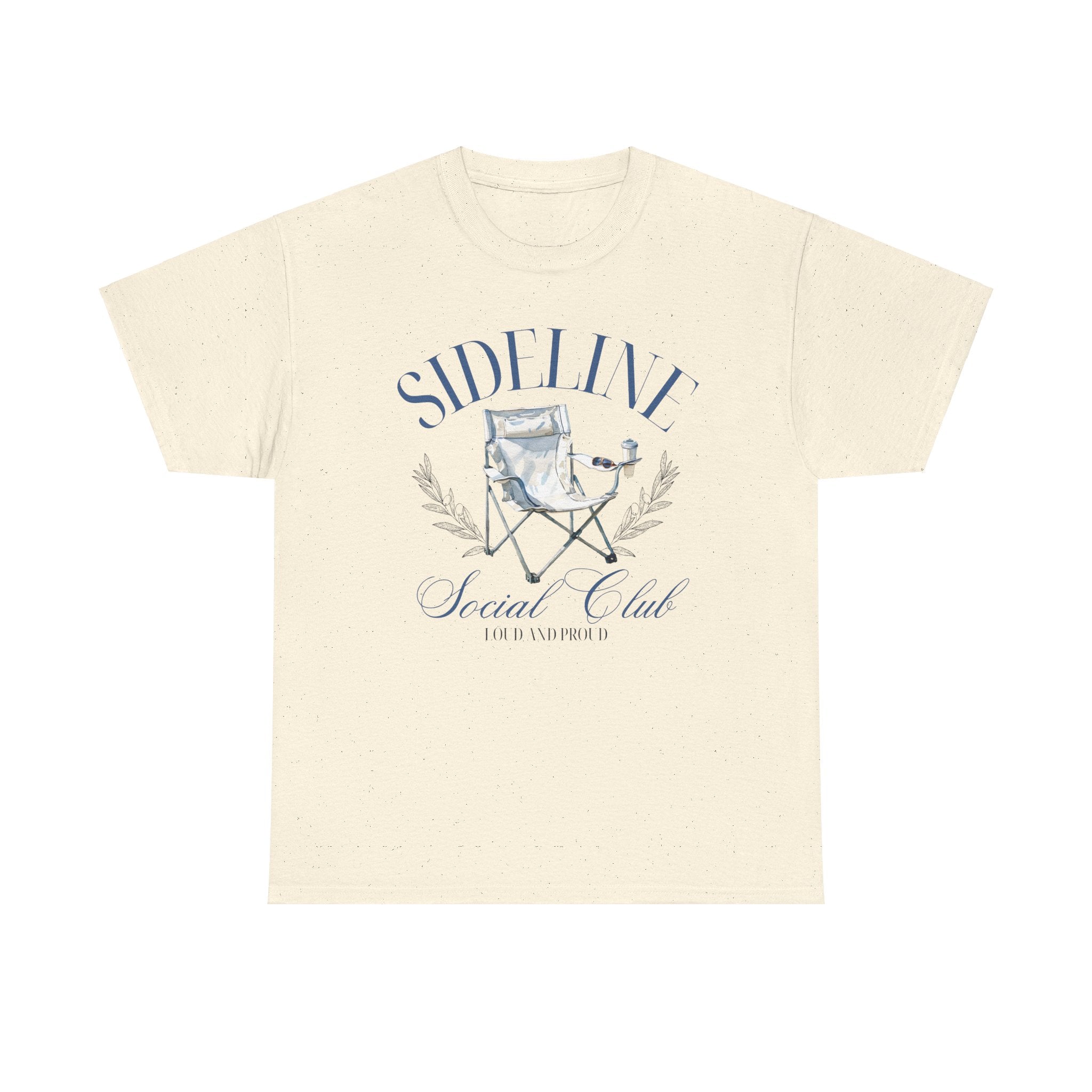 Sideline Social Club T-shirt, Sports Tee for Moms
