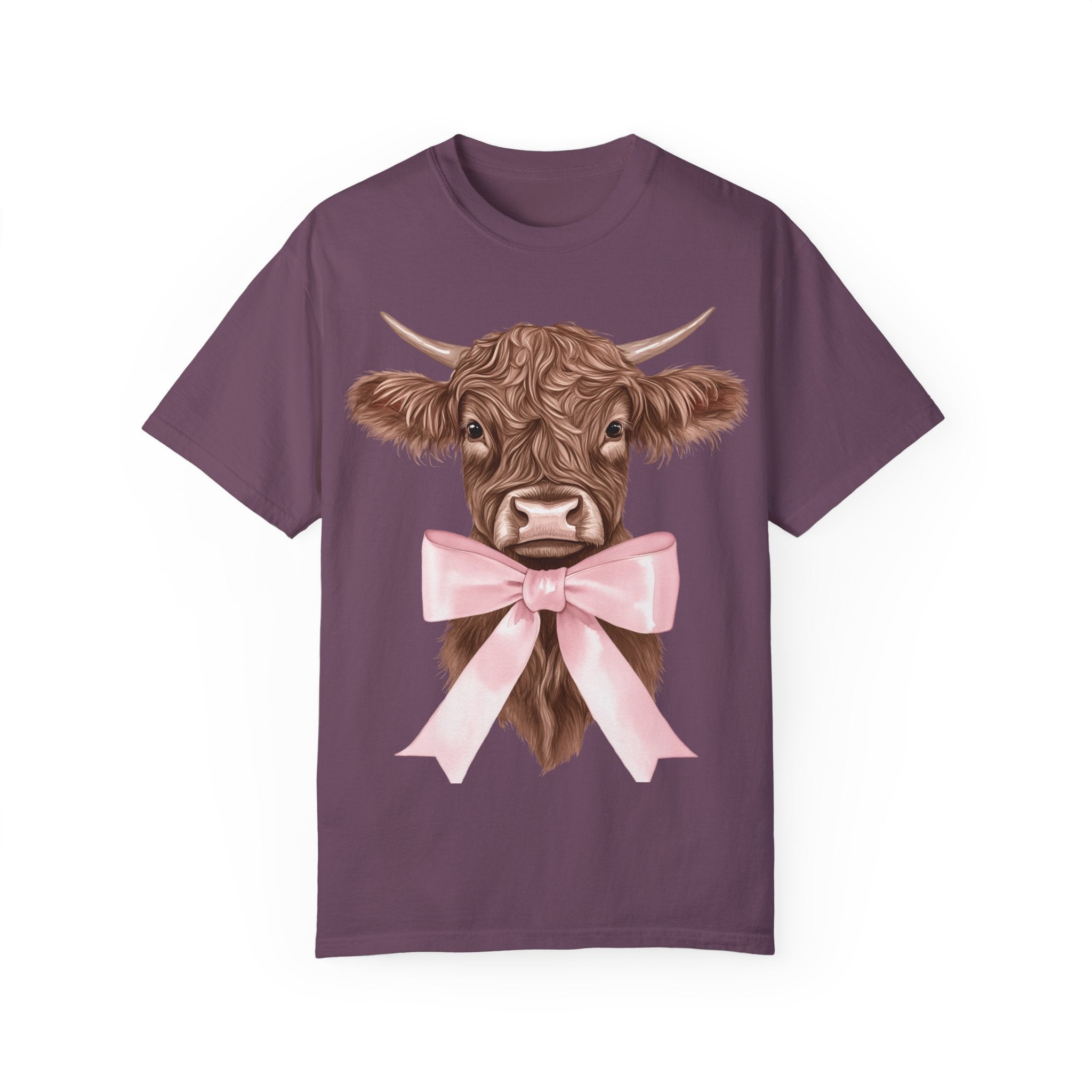 Coquette Cow with Pink Bow T-Shirt