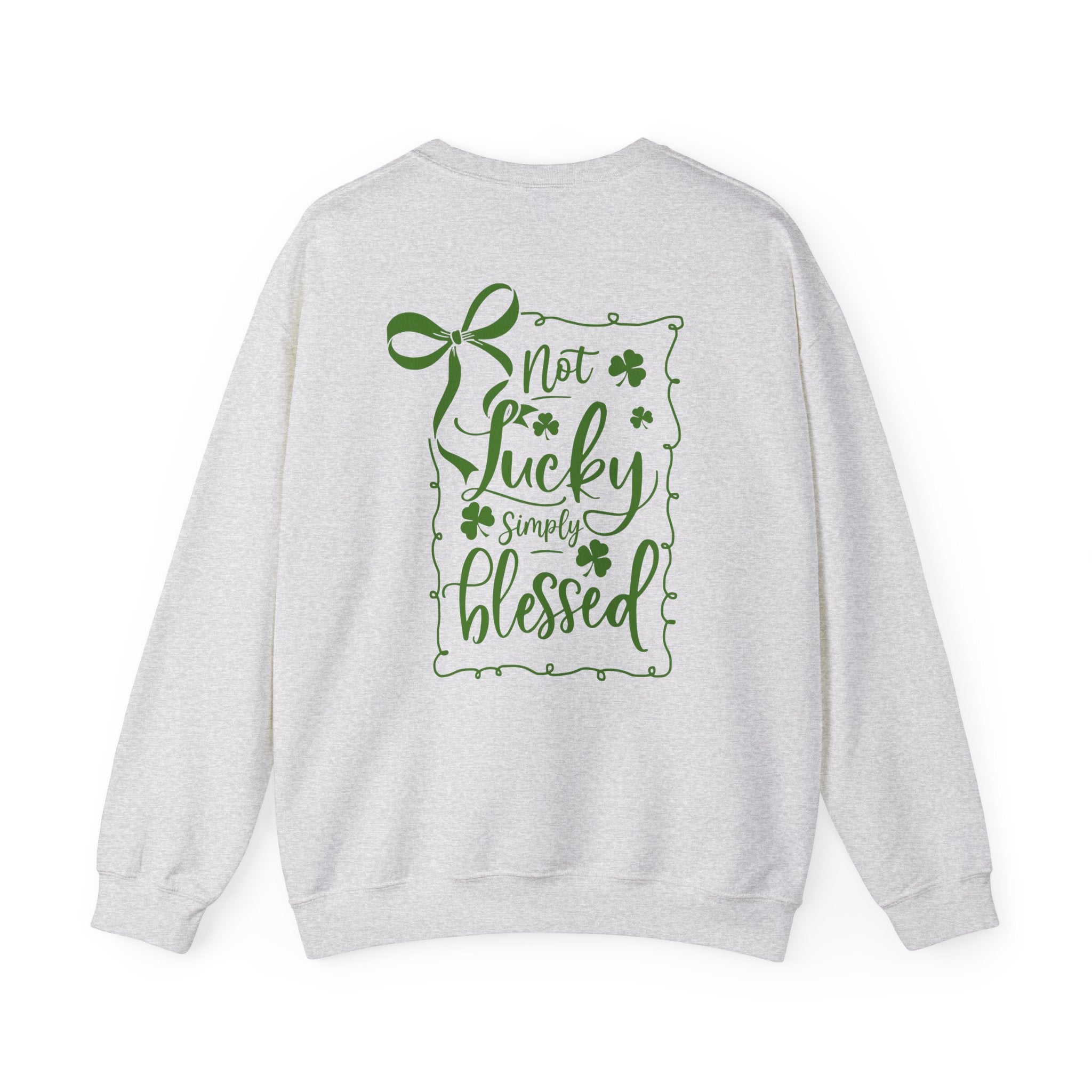 Lucky Bow Sweatshirt For St. Patty&