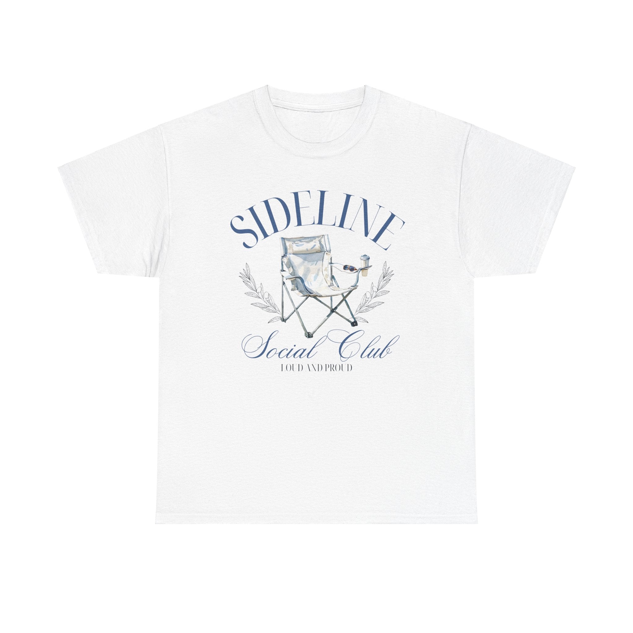Sideline Social Club T-shirt, Sports Tee for Moms