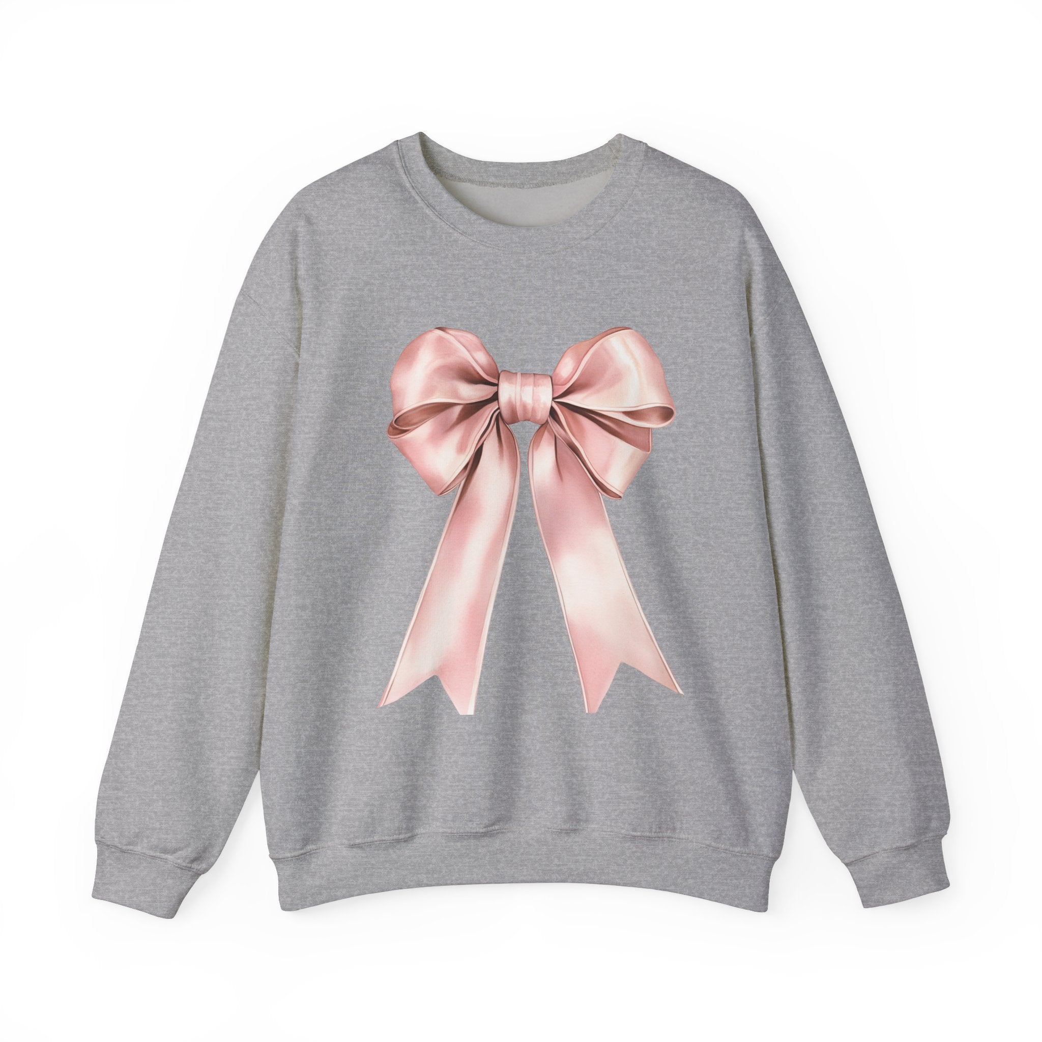Light Pink Coquette Bow Sweatshirt