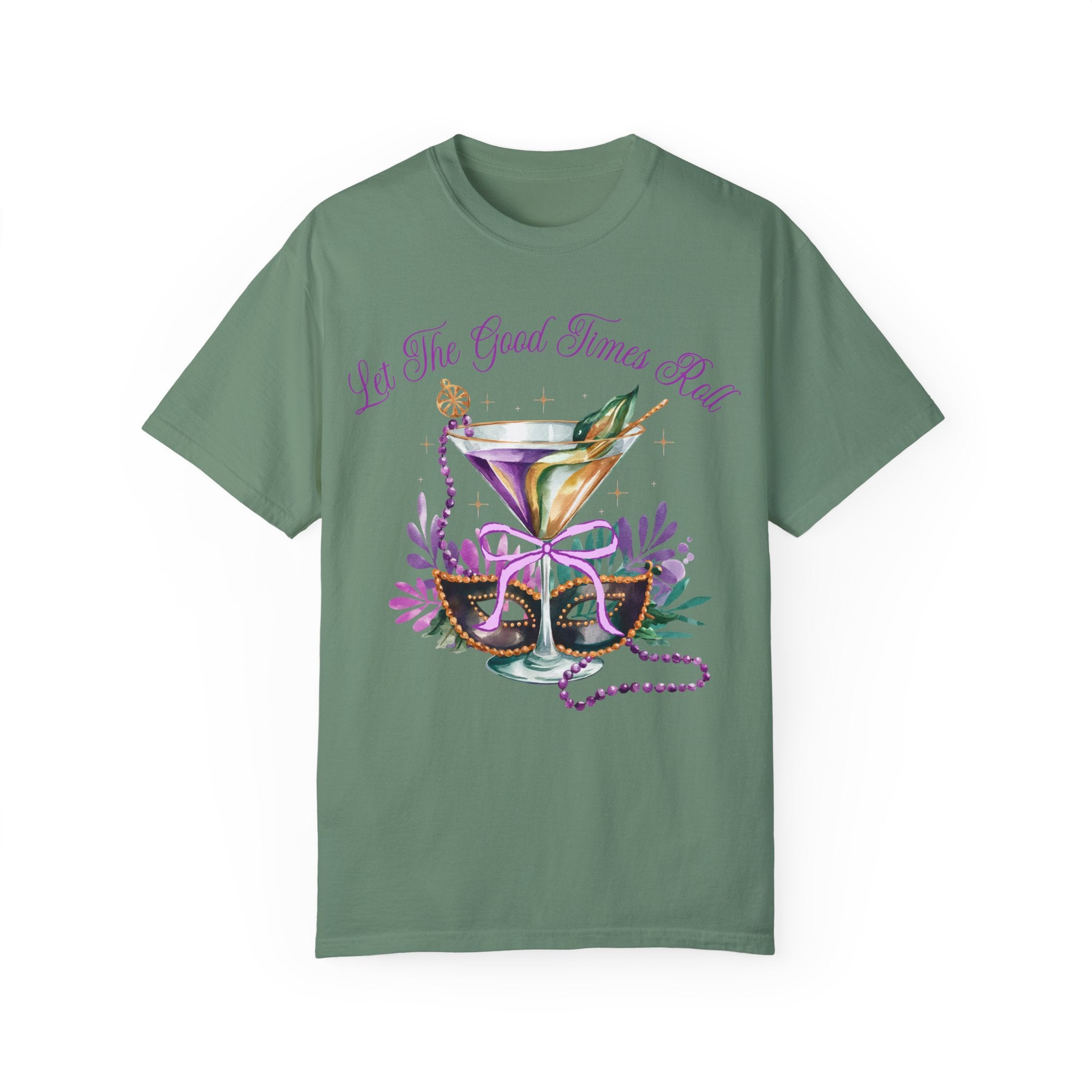 Let the Good Times Roll T-Shirt, Mardi Gras Tee, Fat Tuesday Women&