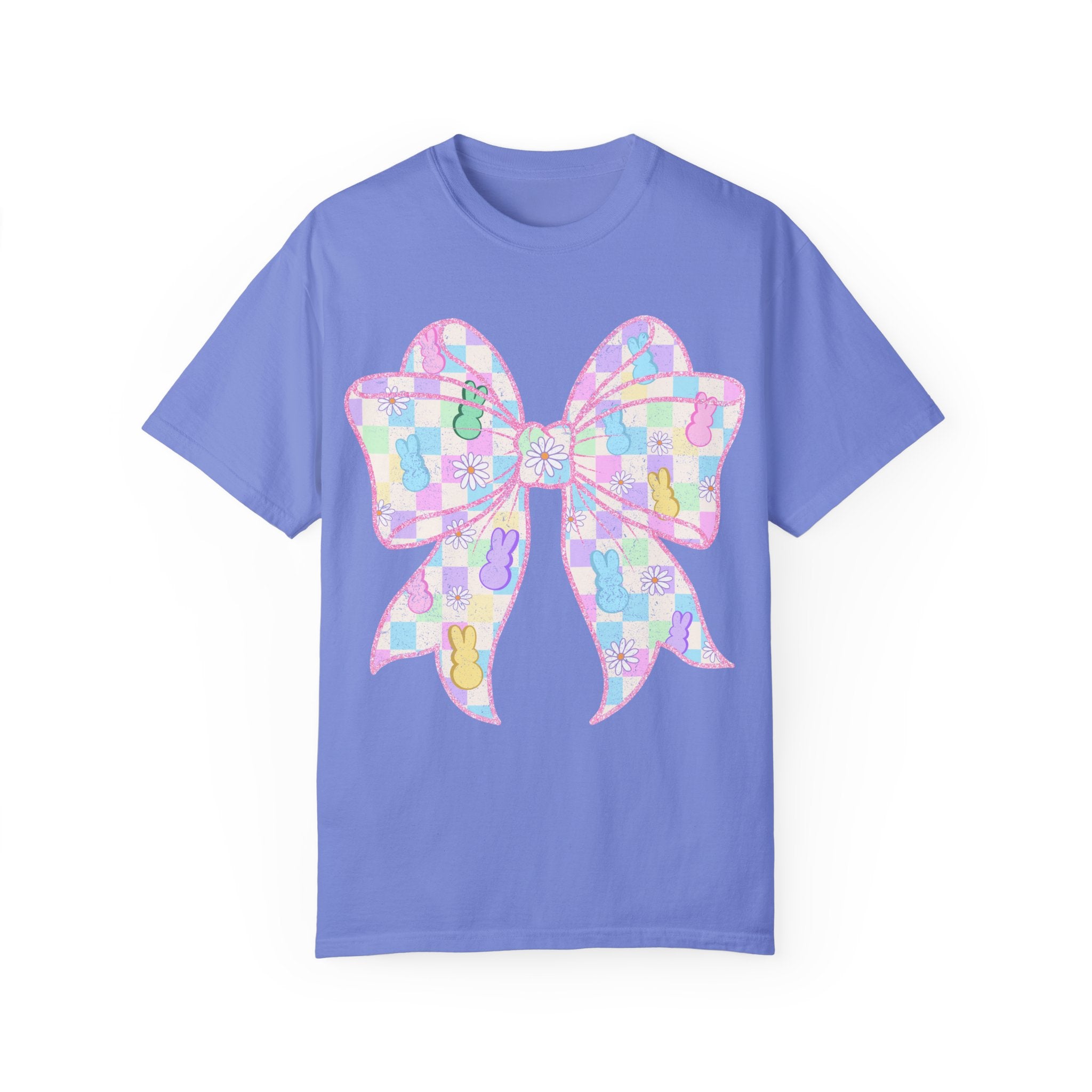 Easter T-Shirt, Bunny Tee, Coquette Bow T-Shirt for Easter