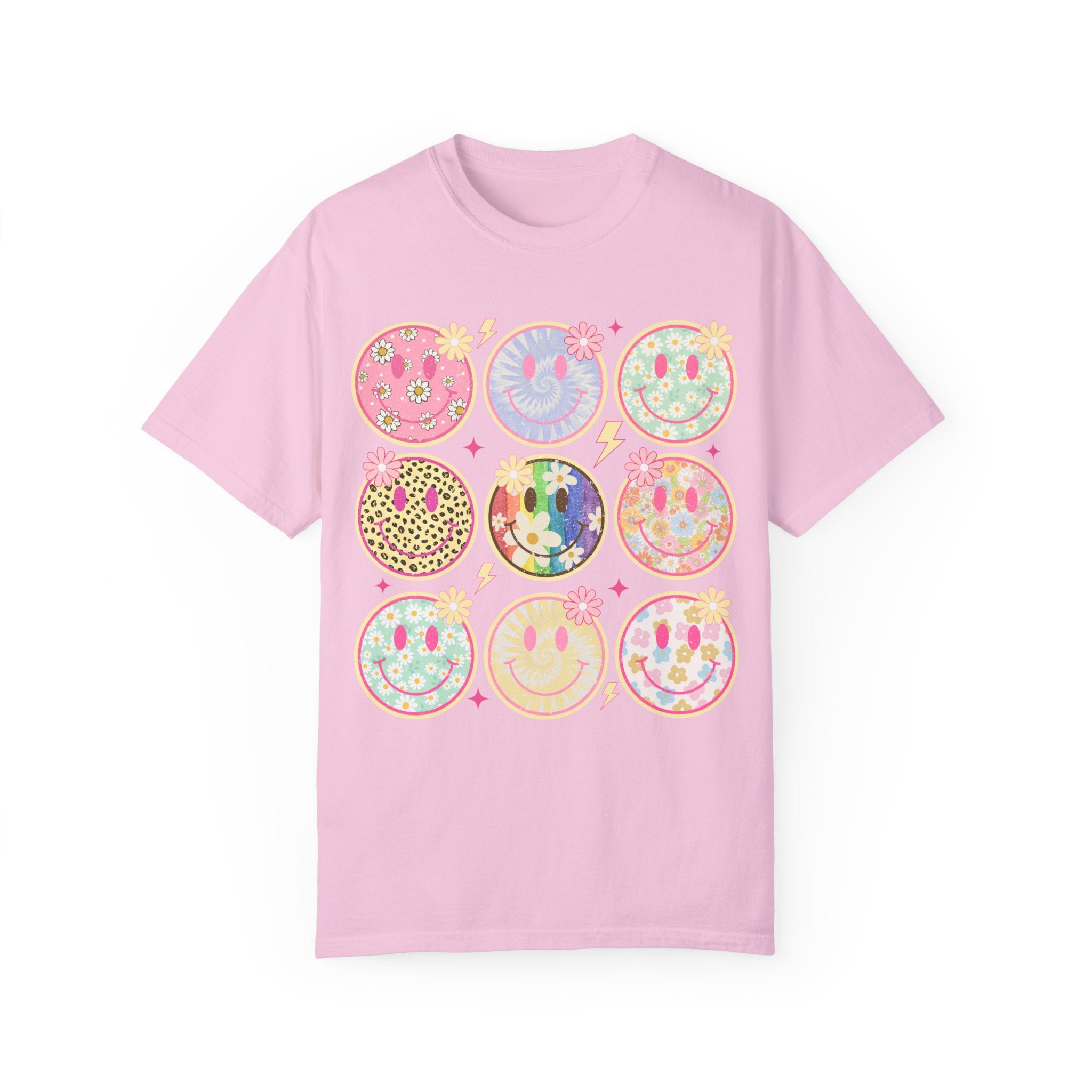 Smiley Face Tee, Happy Face T-Shirt, Positive Smile Top