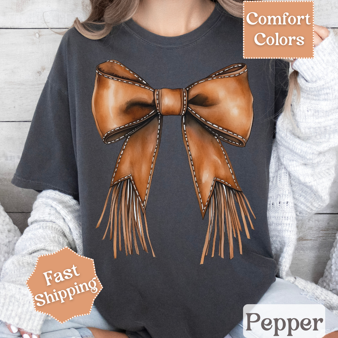 Cowgirl Coquette Bow T-shirt