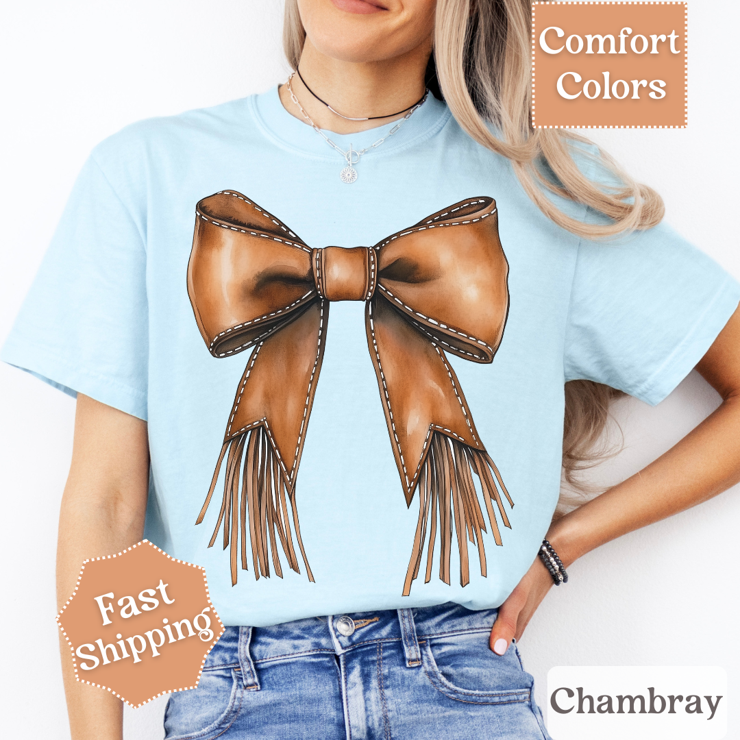 Cowgirl Coquette Bow T-shirt