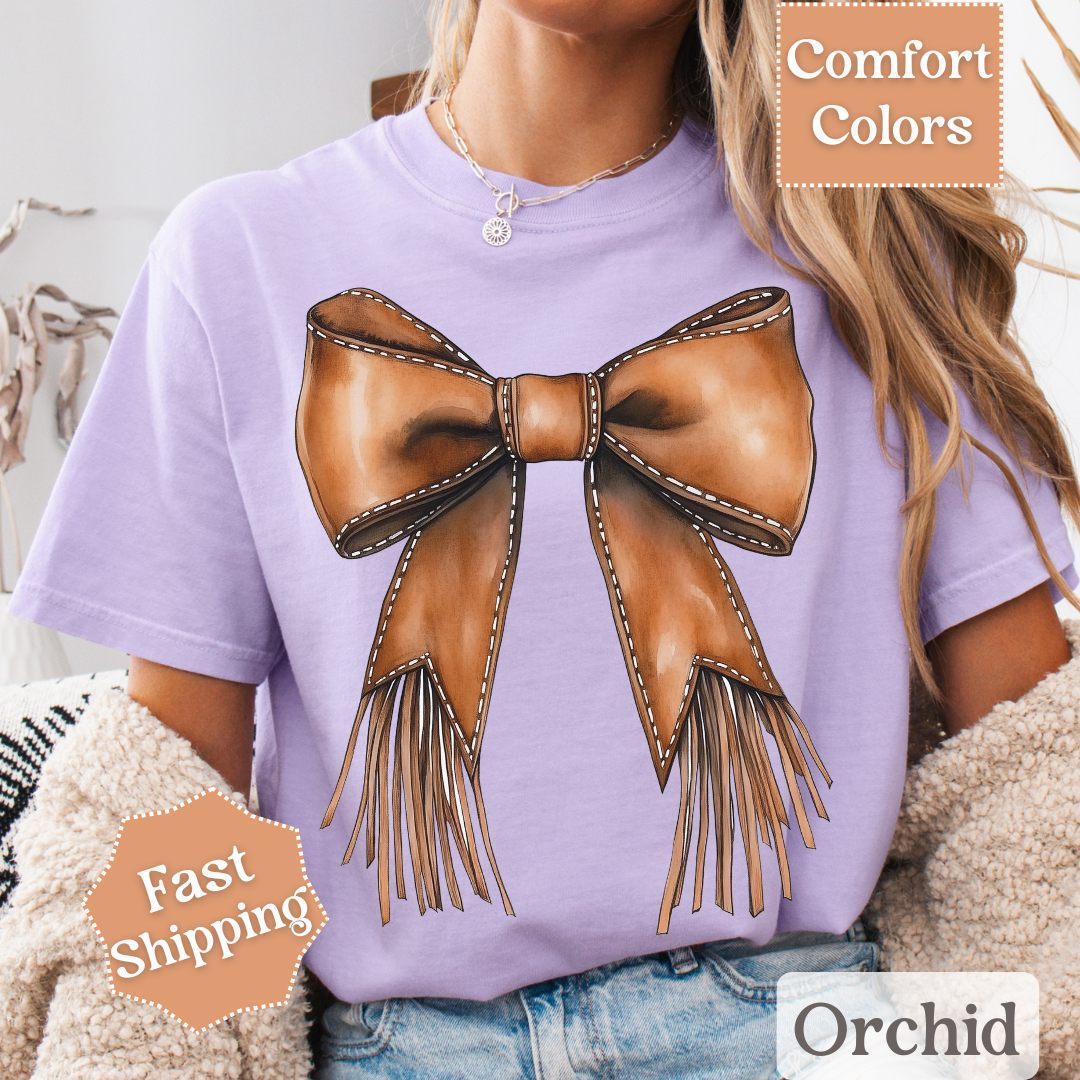 Cowgirl Coquette Bow T-shirt