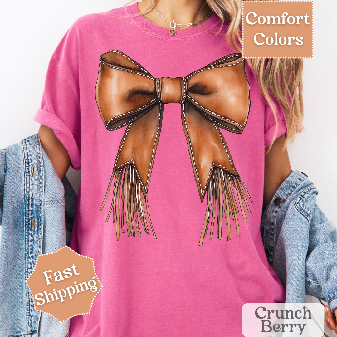 Cowgirl Coquette Bow T-shirt