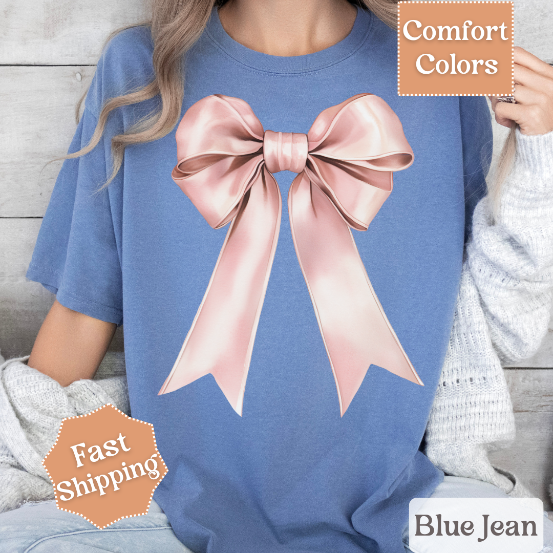 Pink Coquette Bow T-shirt