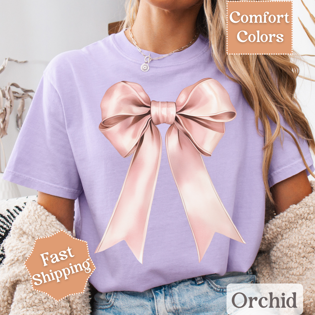 Pink Coquette Bow T-shirt