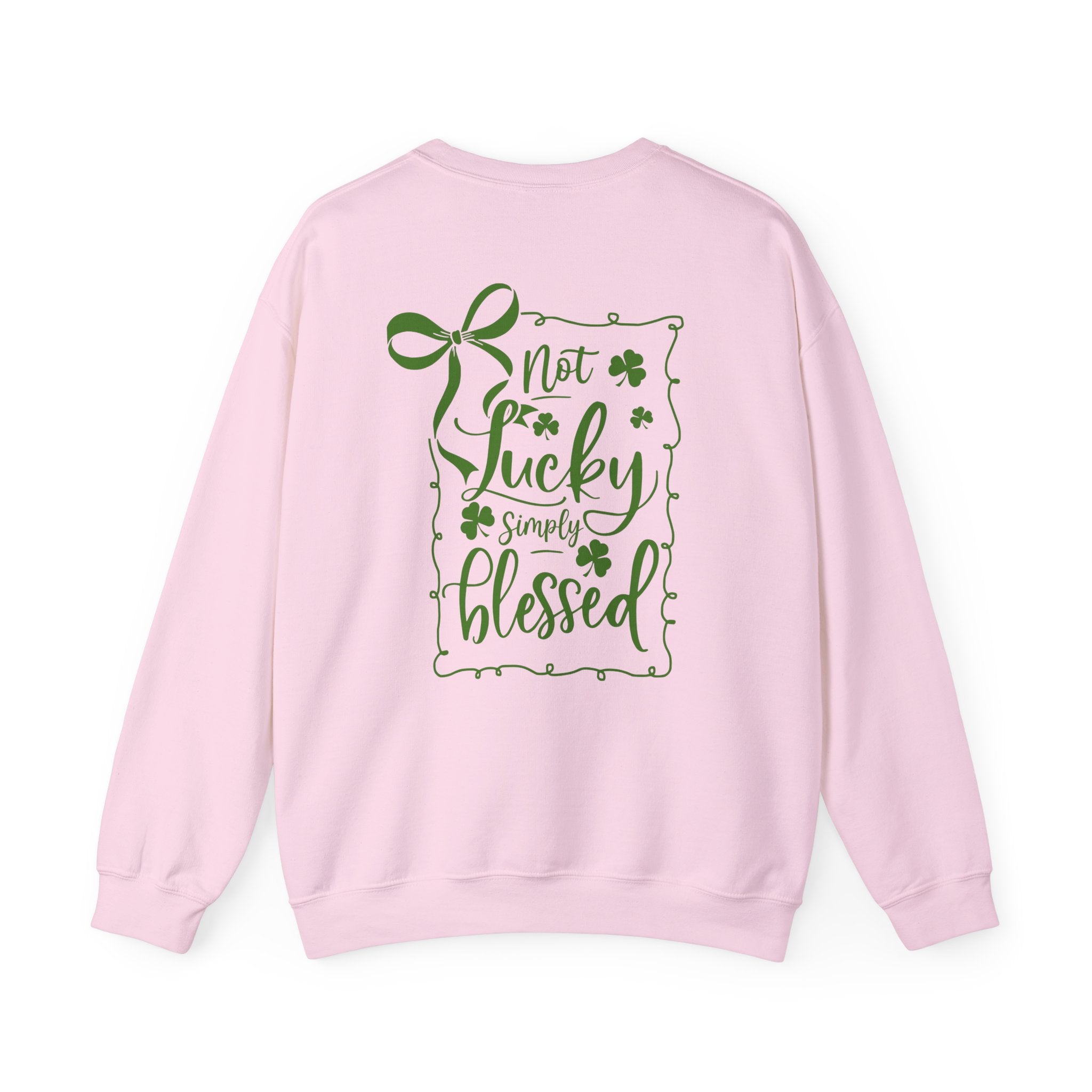 Lucky Bow Sweatshirt For St. Patty&