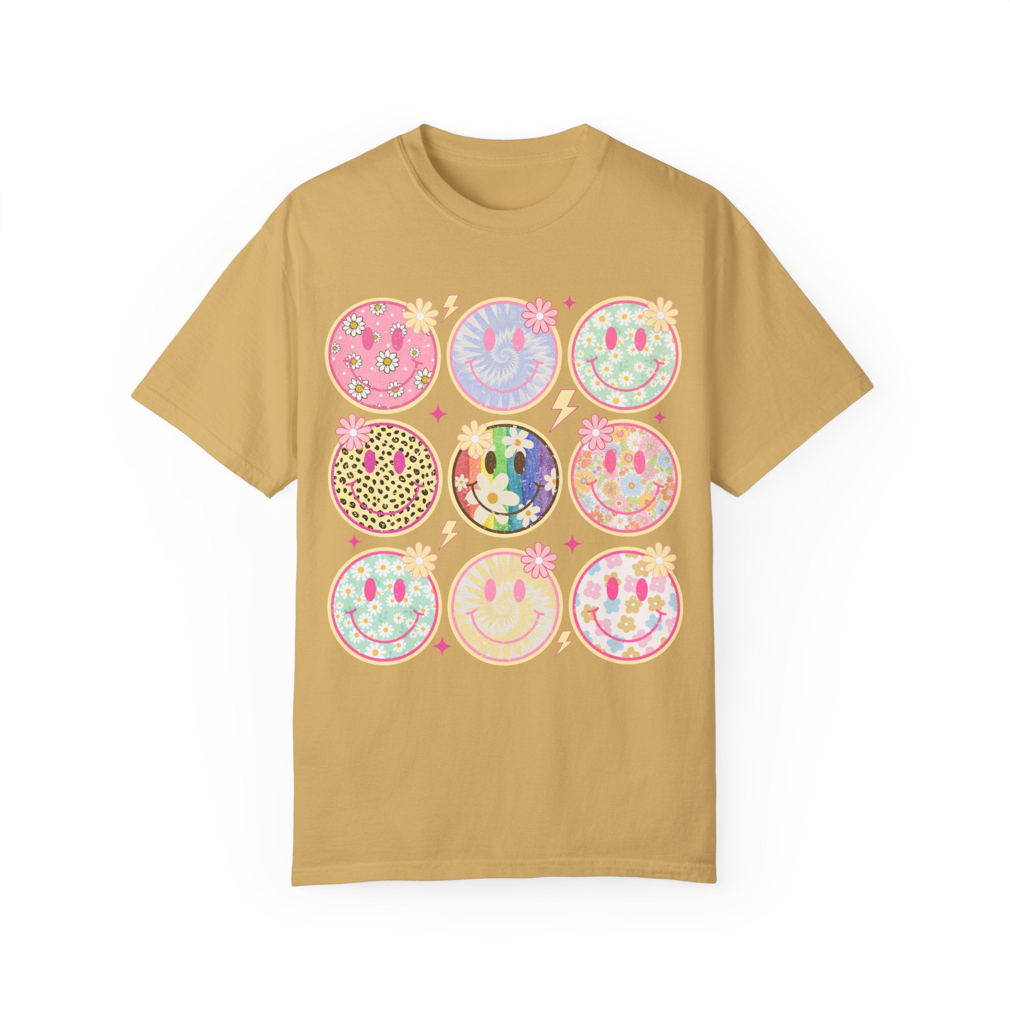 Smiley Face Tee, Happy Face T-Shirt, Positive Smile Top