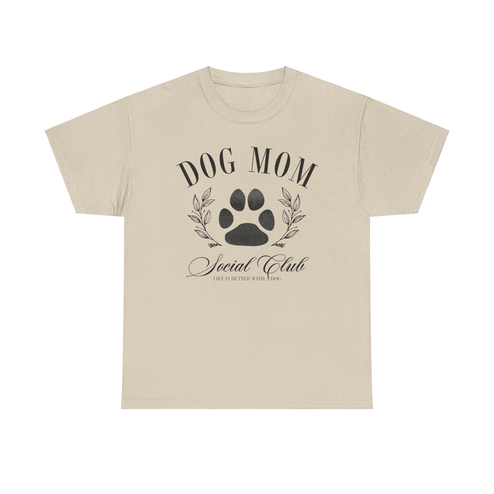 Dog Mom Social Club T-Shirt, Social Club Tee for Dog Moms