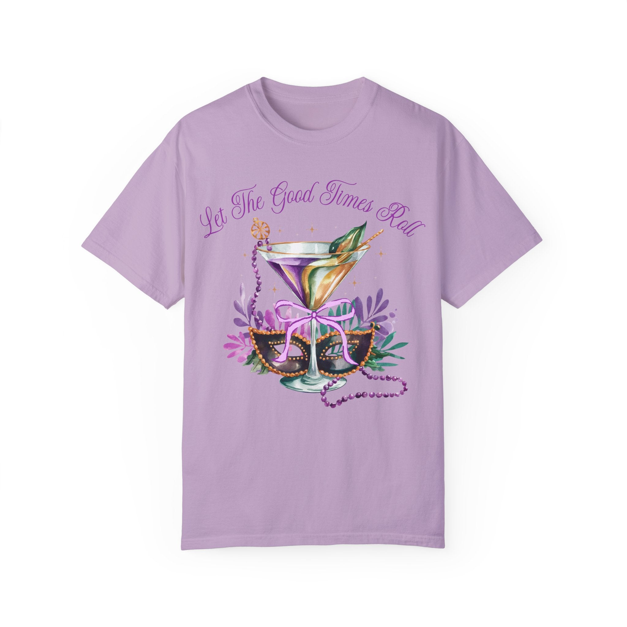Let the Good Times Roll T-Shirt, Mardi Gras Tee, Fat Tuesday Women&