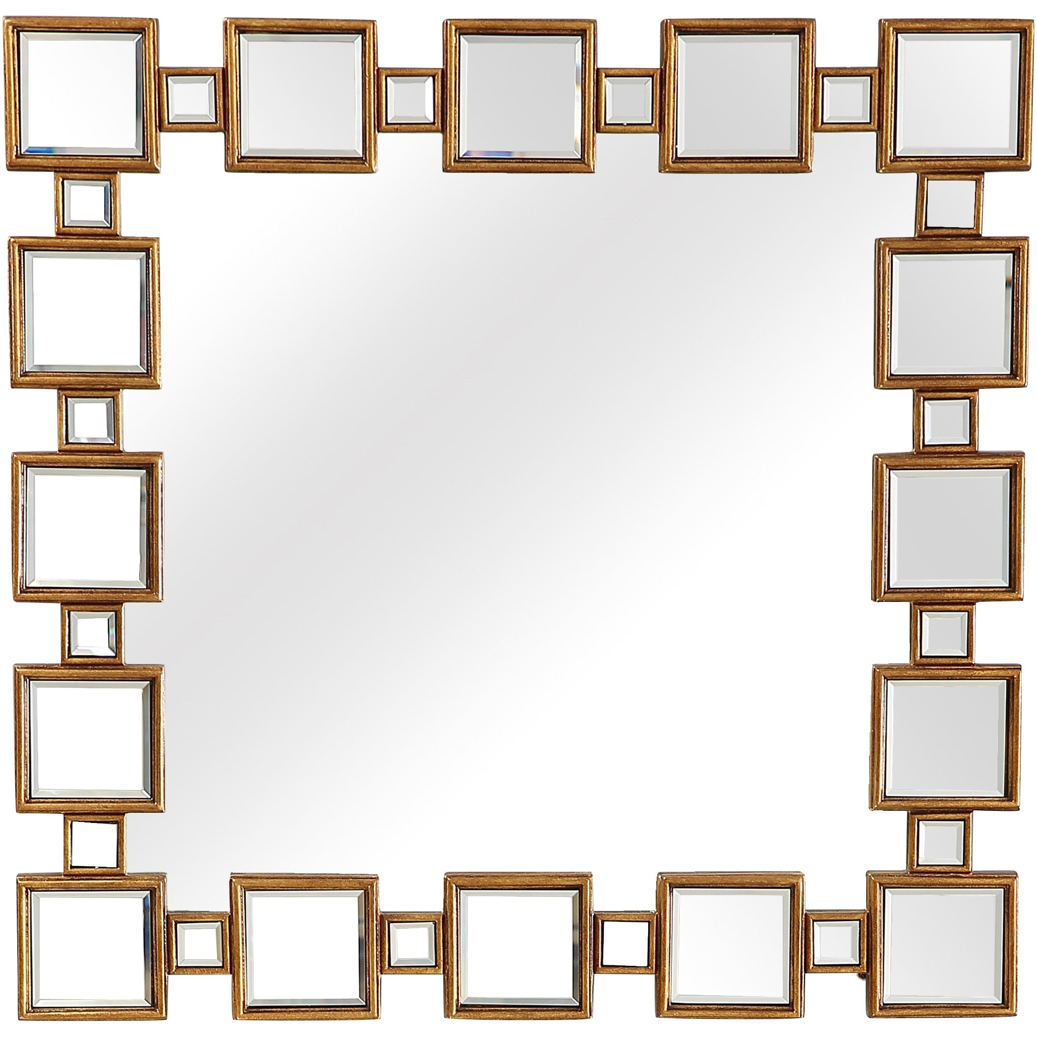 Sqaure Reflective Wall Mirror-3