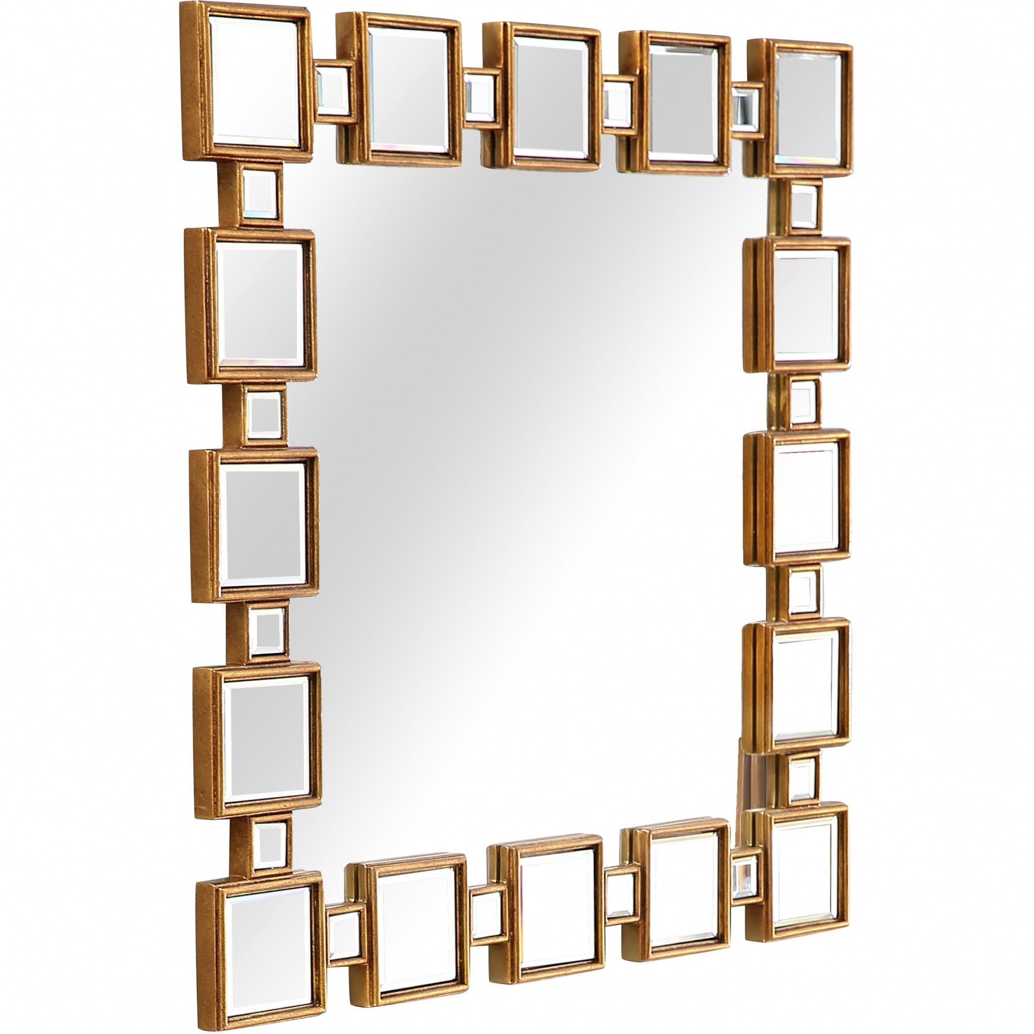 Sqaure Reflective Wall Mirror-5