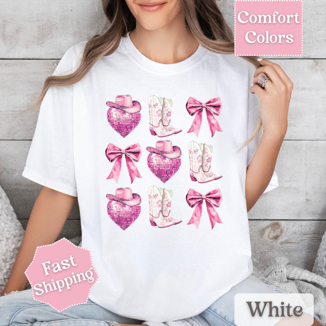 Howdy Valentine T-Shirt, Cowgirl Valentine&