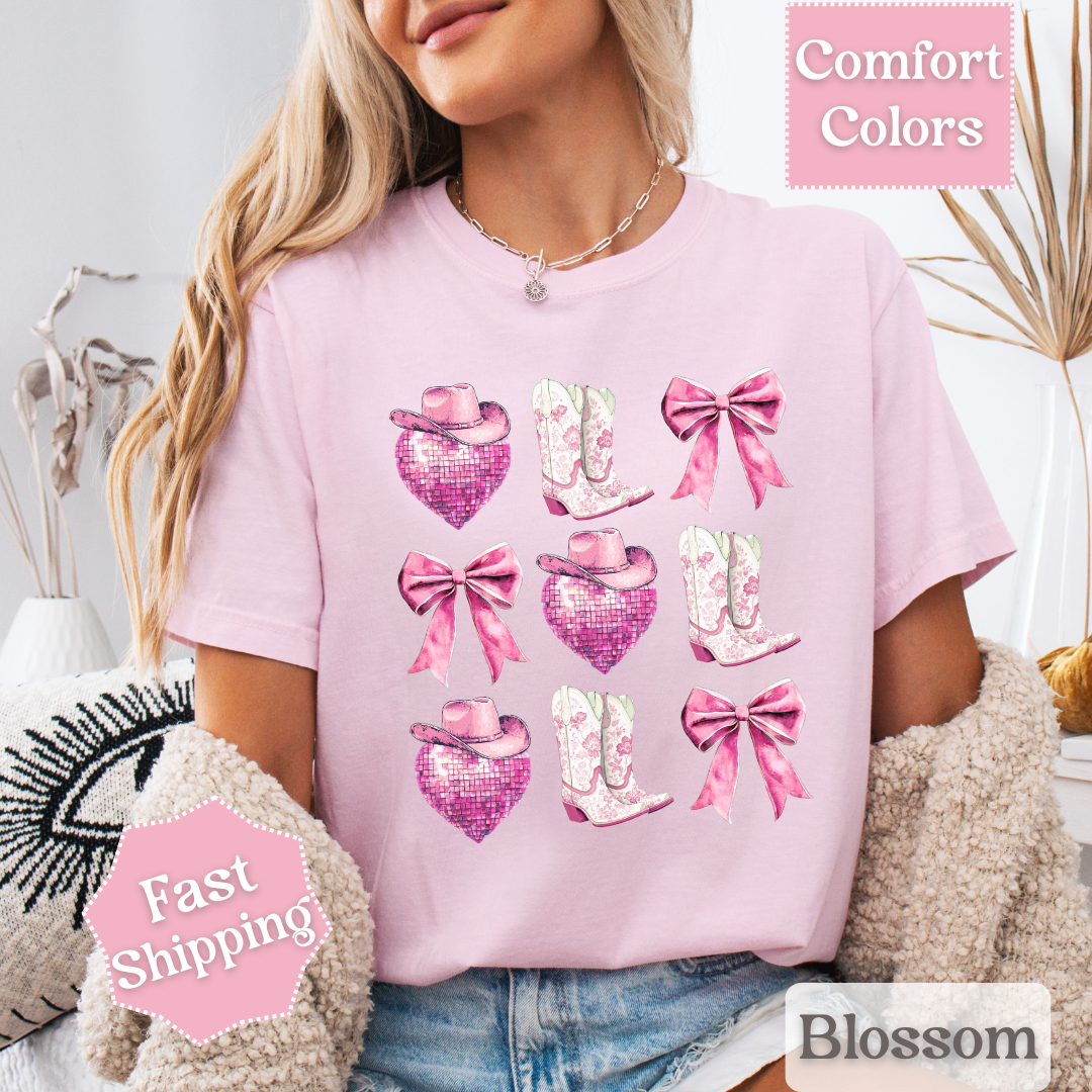 Howdy Valentine T-Shirt, Cowgirl Valentine&