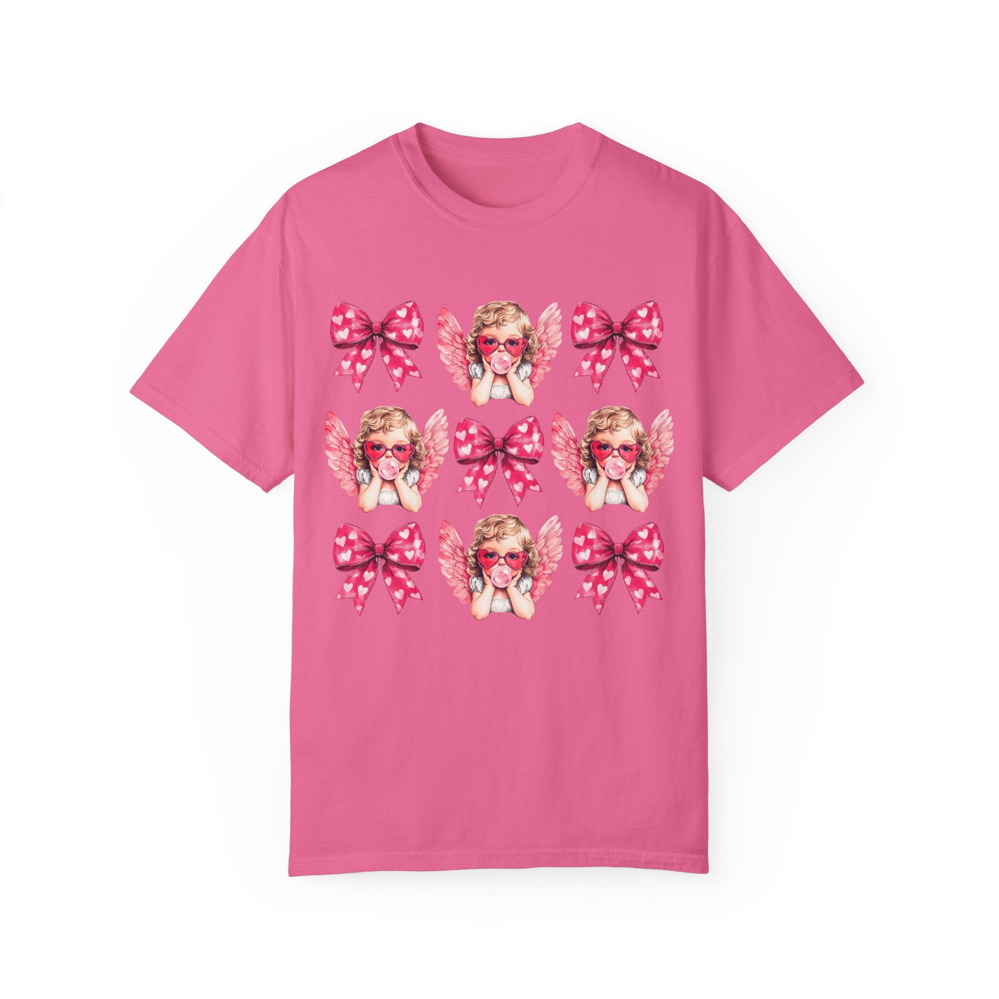 Cupid Coquette Bow T-Shirt, Valentine&