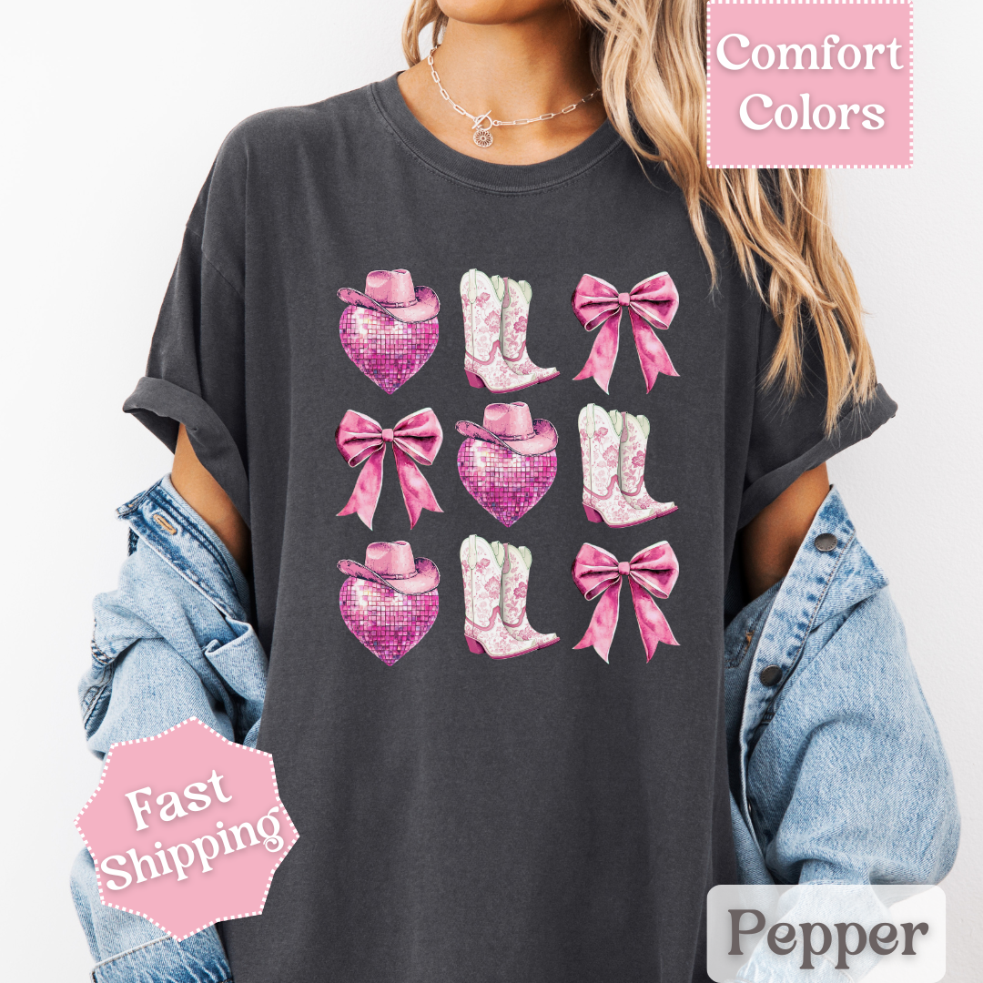 Howdy Valentine T-Shirt, Cowgirl Valentine&