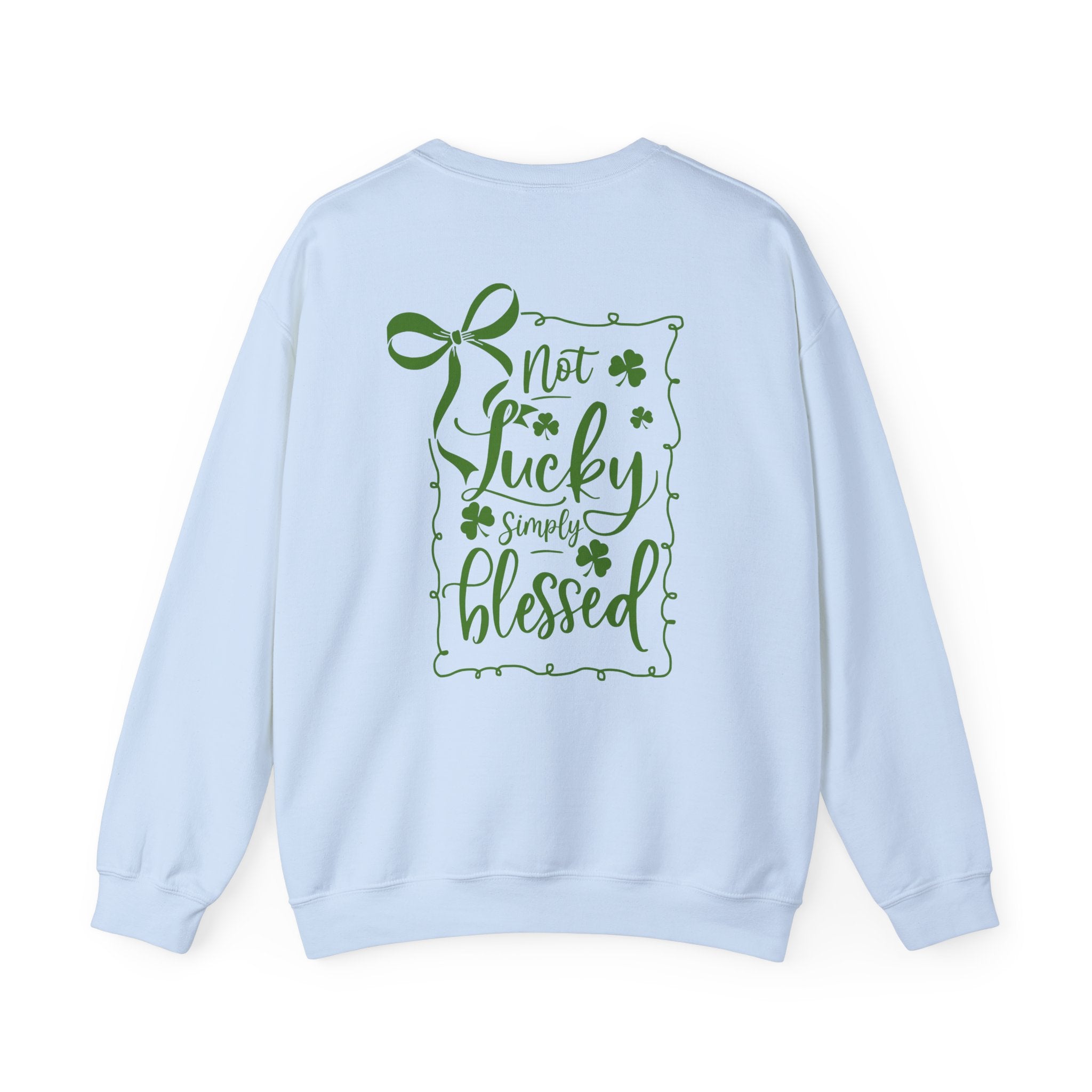 Lucky Bow Sweatshirt For St. Patty&