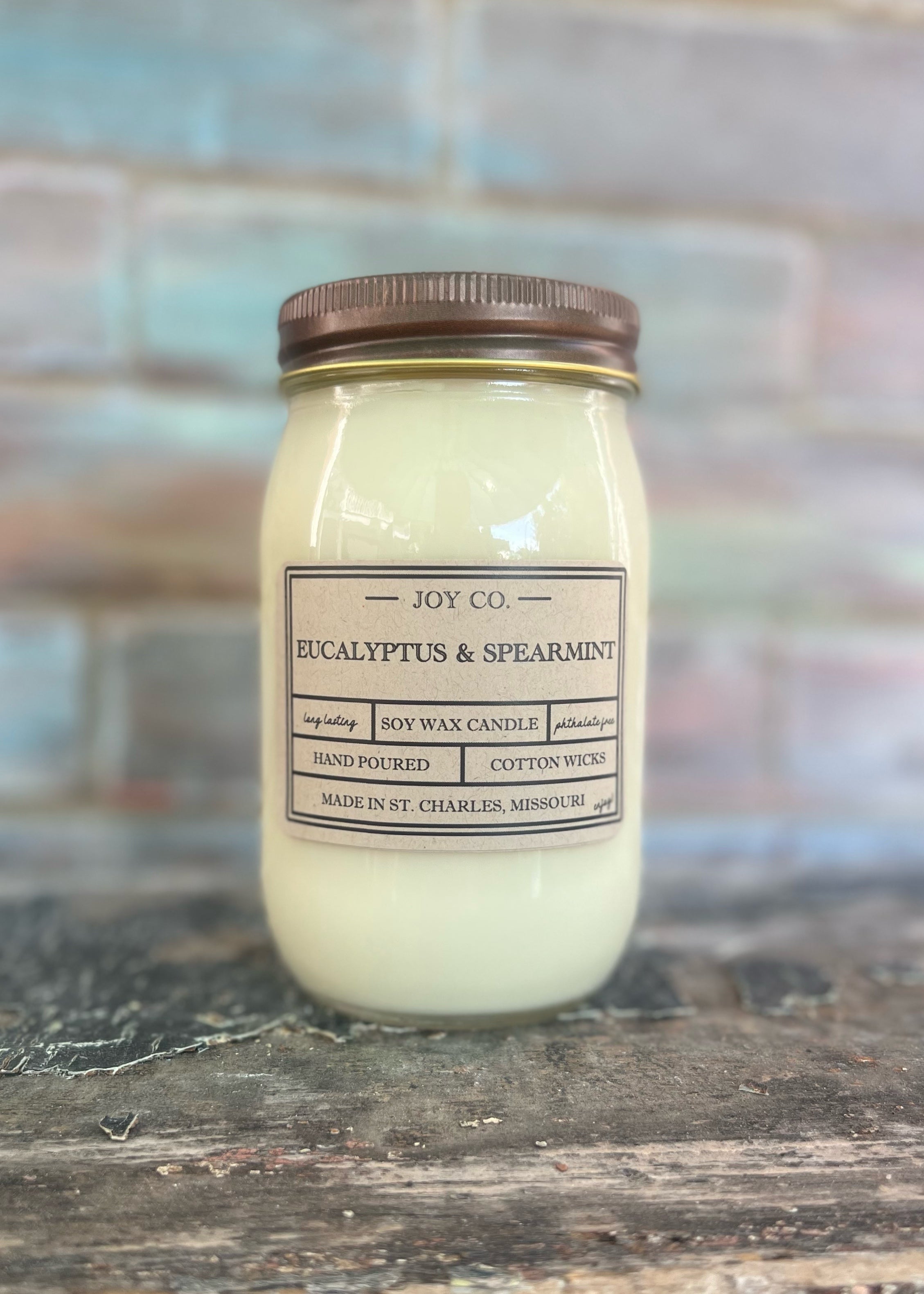 Eucalyptus & Spearmint Candle