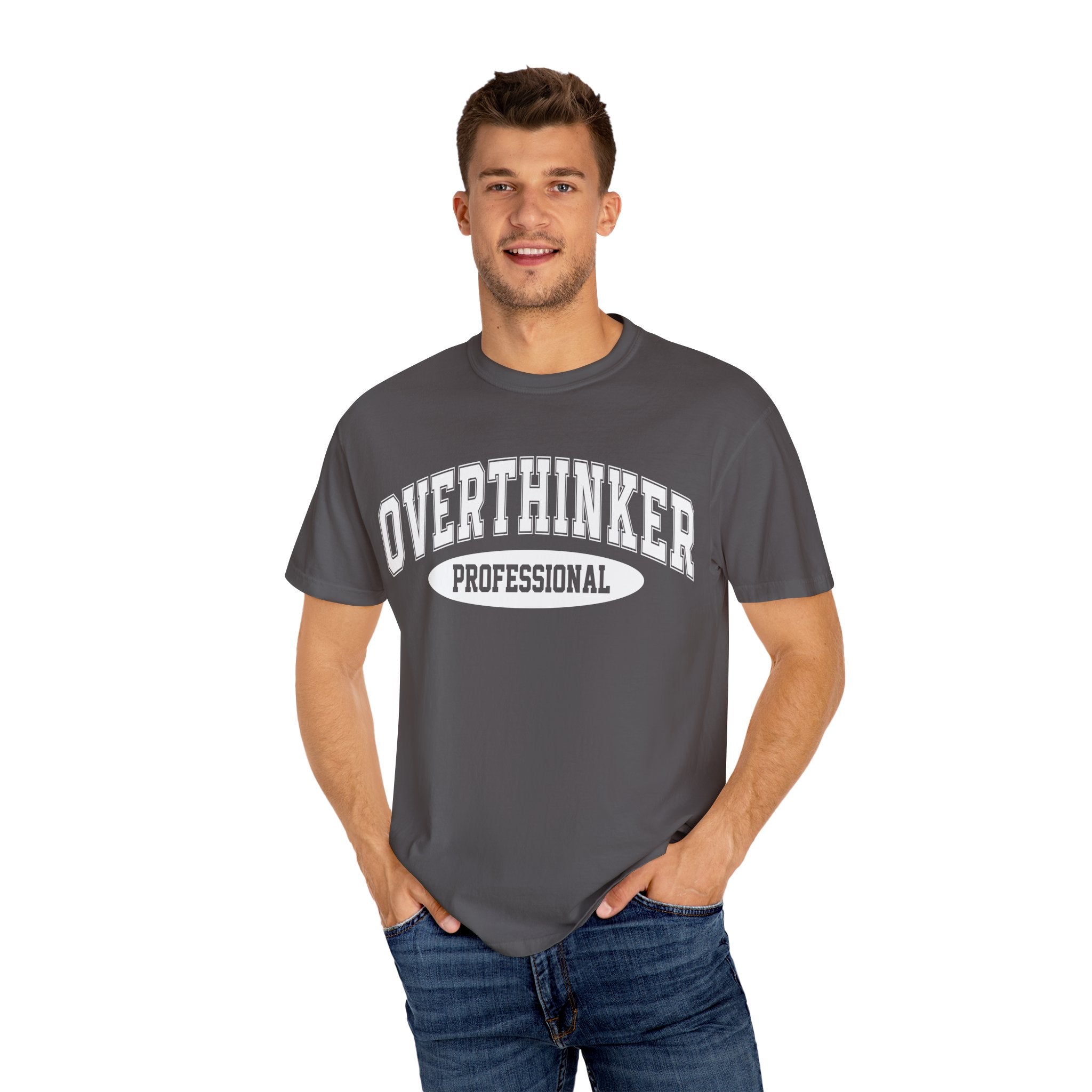 Overthinker Professional T-shirt, Funny Tee