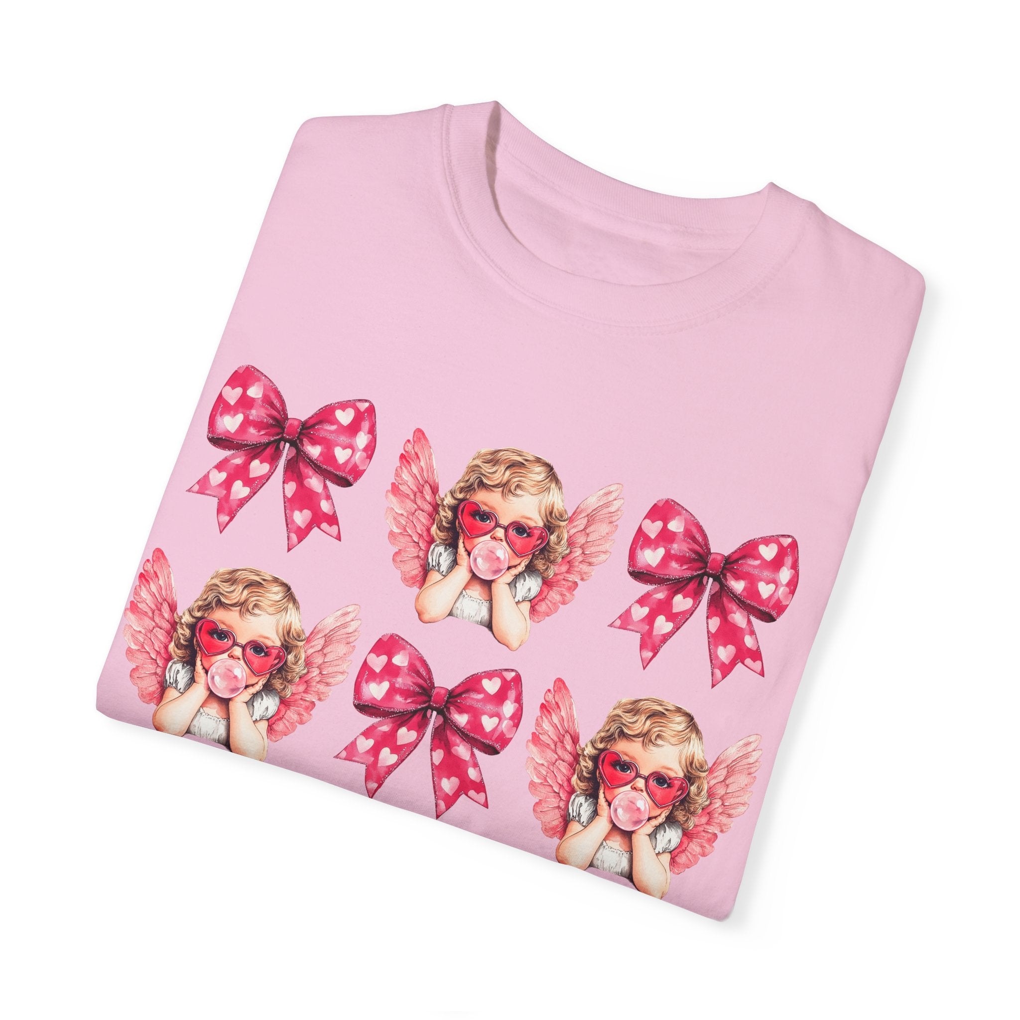Cupid Coquette Bow T-Shirt, Valentine&