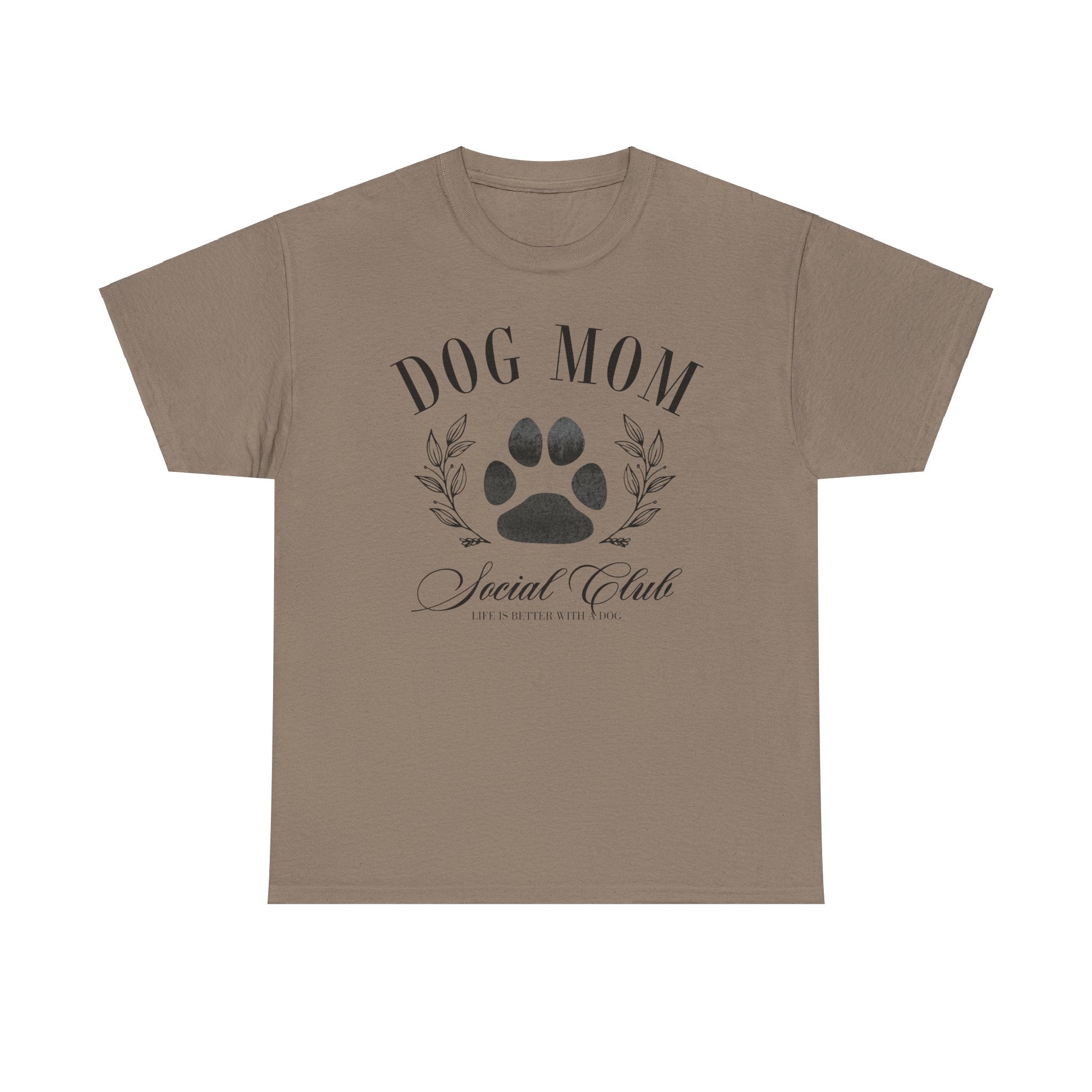 Dog Mom Social Club T-Shirt, Social Club Tee for Dog Moms
