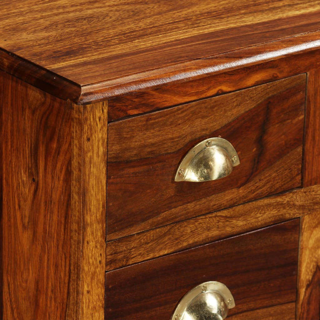 vidaXL Chest of Drawer 47.2"x11.8"x29.5" Solid Sheesham Wood-5
