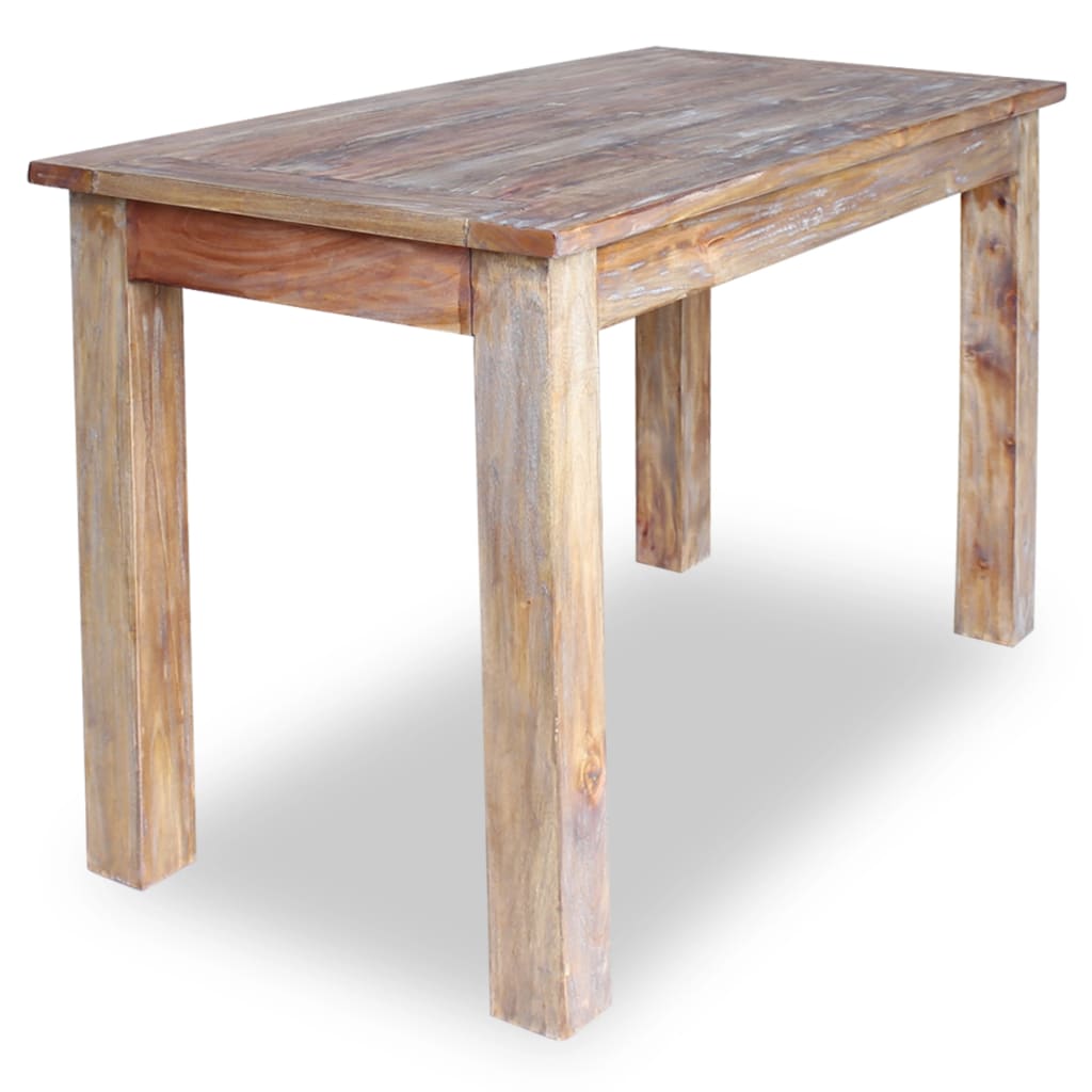 vidaXL Dining Table Solid Reclaimed Wood 47.2"x23.6"x30.3"-1