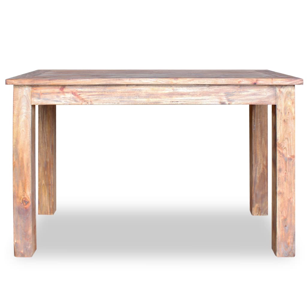 vidaXL Dining Table Solid Reclaimed Wood 47.2"x23.6"x30.3"-3