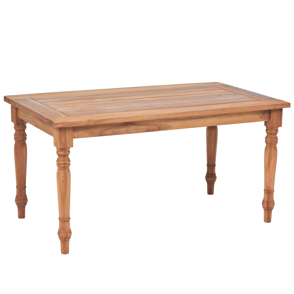 vidaXL Batavia Coffee Table Teak 35.4"x19.7"x17.7"-4