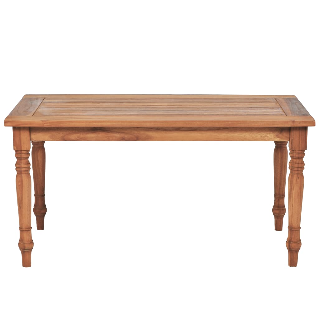 vidaXL Batavia Coffee Table Teak 35.4"x19.7"x17.7"-1