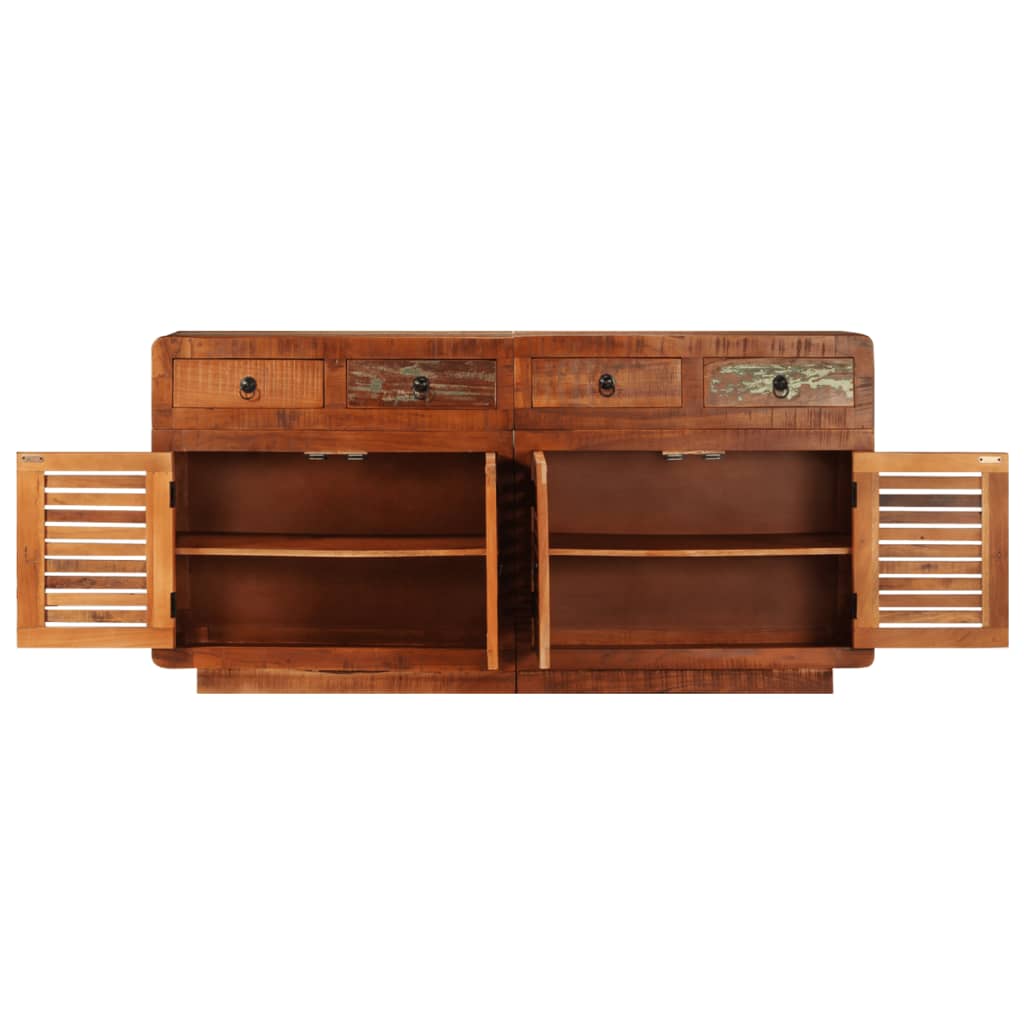 vidaXL Sideboard Solid Reclaimed Wood 59.1"x13.8"x29.5"-2