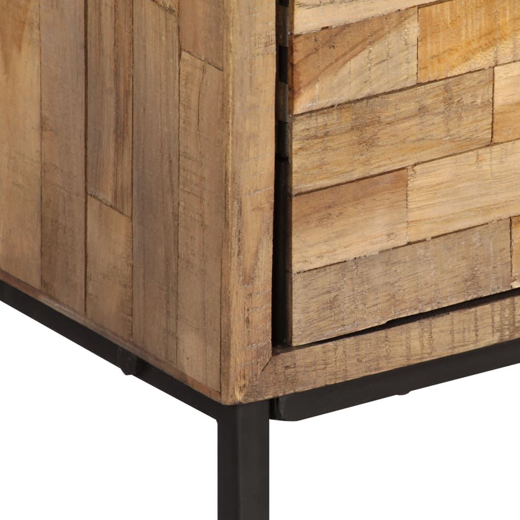 vidaXL Sideboard Reclaimed Teak Wood 23.6"x11.8"x29.5"-8