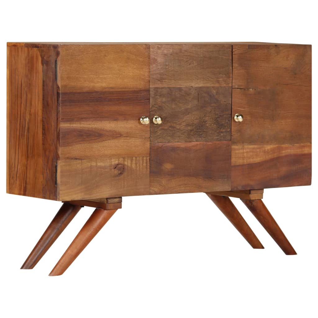 vidaXL Sideboard Brown Solid Reclaimed Wood 43.3"x11.8"x29.5"-0