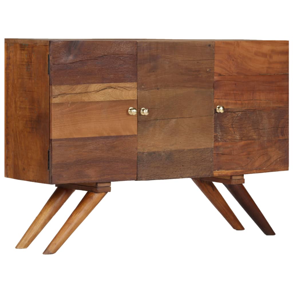 vidaXL Sideboard Brown Solid Reclaimed Wood 43.3"x11.8"x29.5"-1