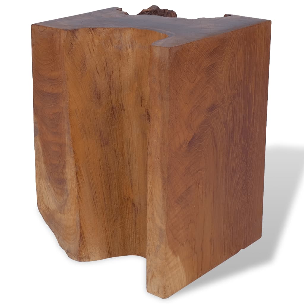 vidaXL Stool Solid Teak Wood-4
