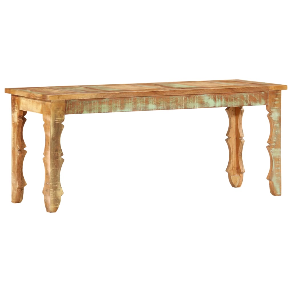 vidaXL Bench 43.3"x13.8"x17.7" Solid Reclaimed Wood-6