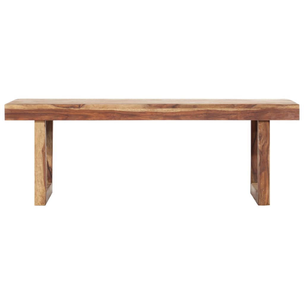 vidaXL Coffee Table 39.4"x19.7"x13.8" Solid Sheesham Wood-1