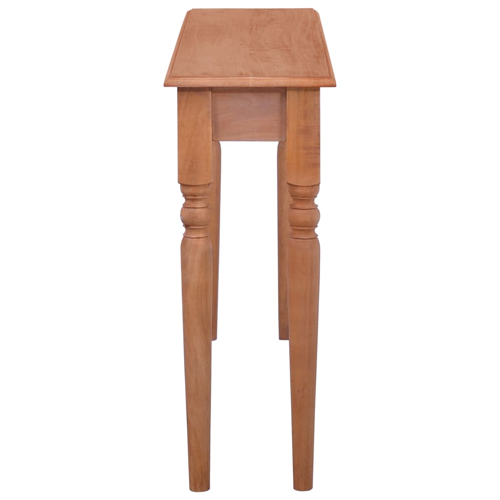 vidaXL Console Table 47.2" Solid Mahogany Wood-2